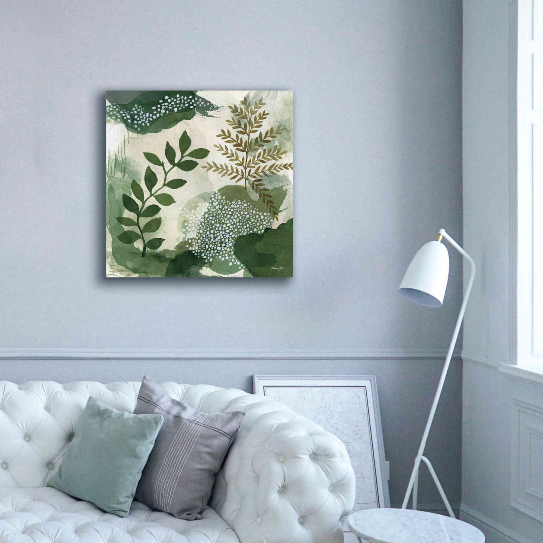 'Woodland Walk I' by Laura Horn, Canvas Wall Art,37 x 37