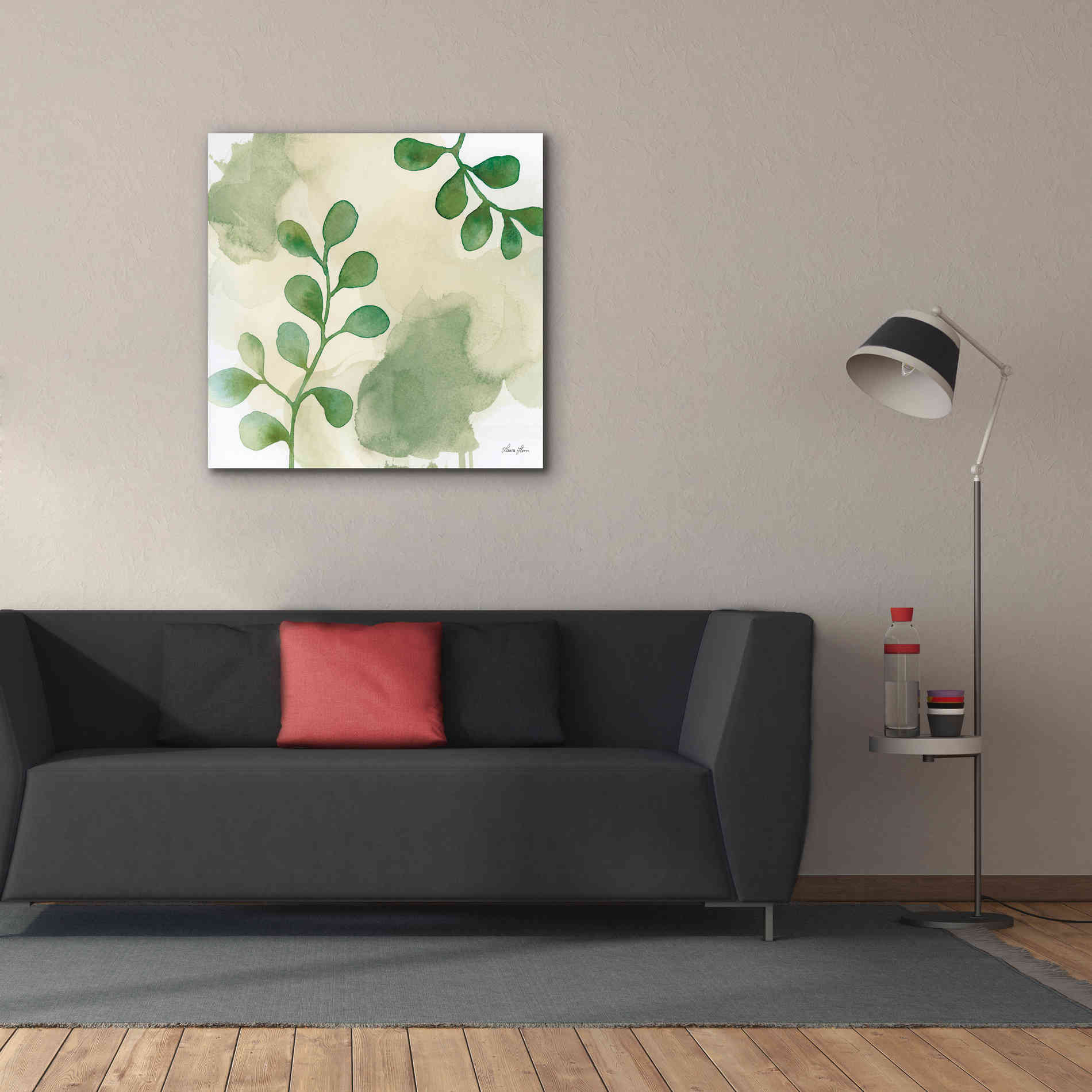 'Woodland Walk II' by Laura Horn, Canvas Wall Art,37 x 37