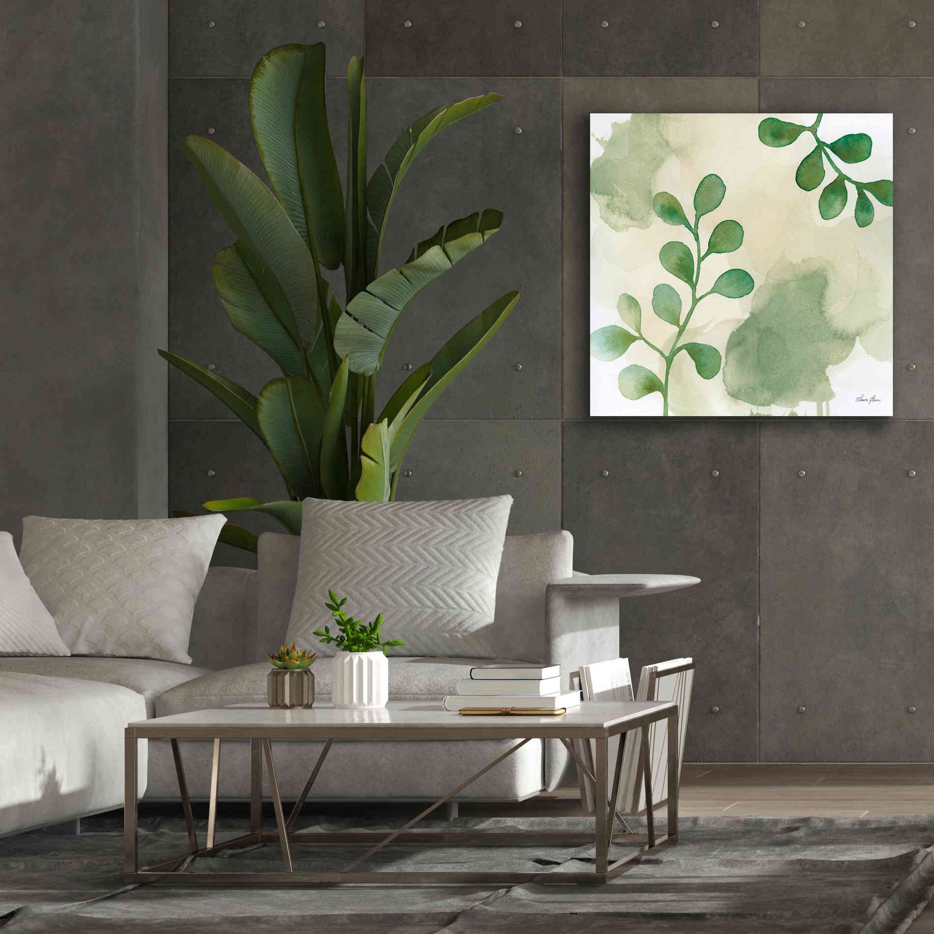 'Woodland Walk II' by Laura Horn, Canvas Wall Art,37 x 37