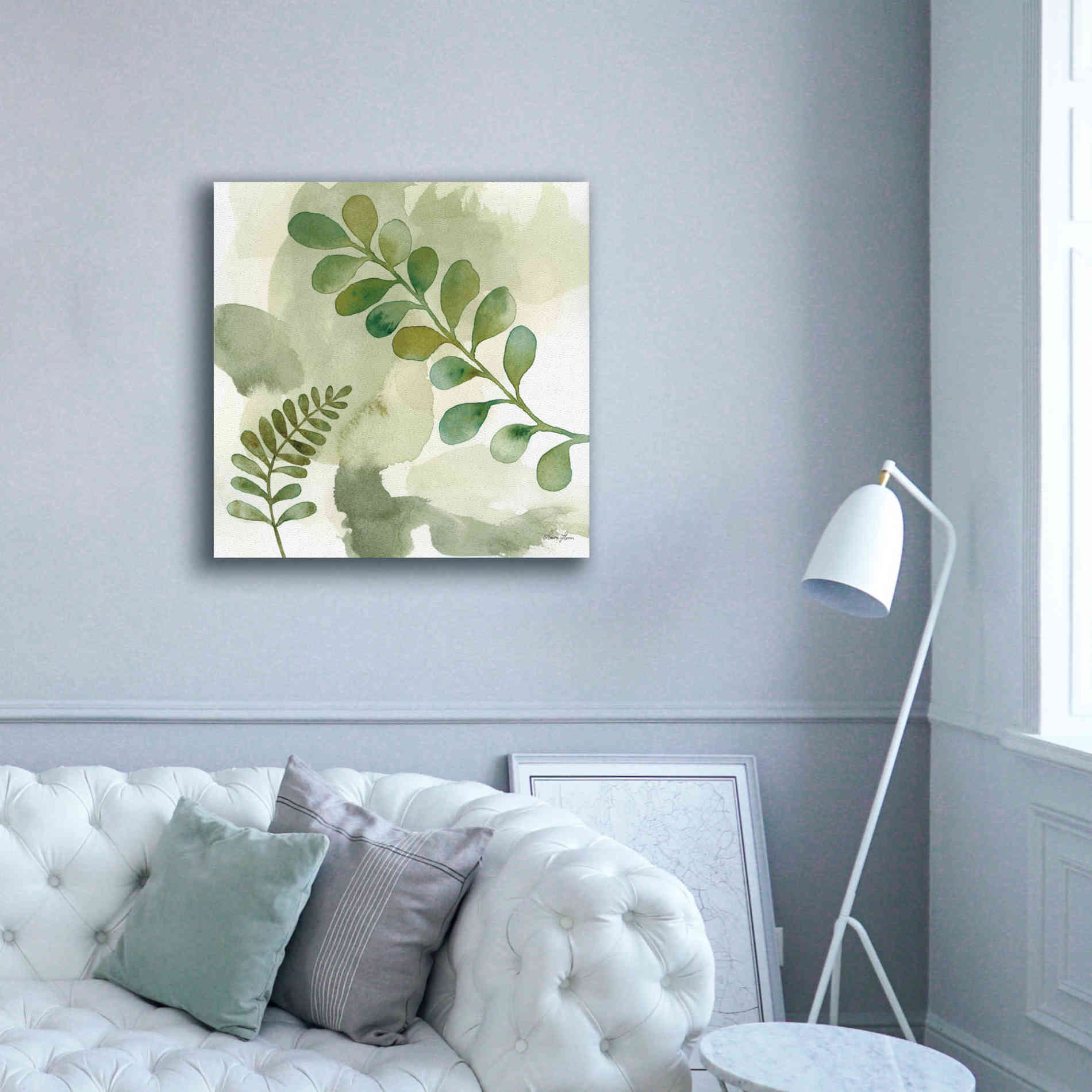 'Woodland Walk III' by Laura Horn, Canvas Wall Art,37 x 37