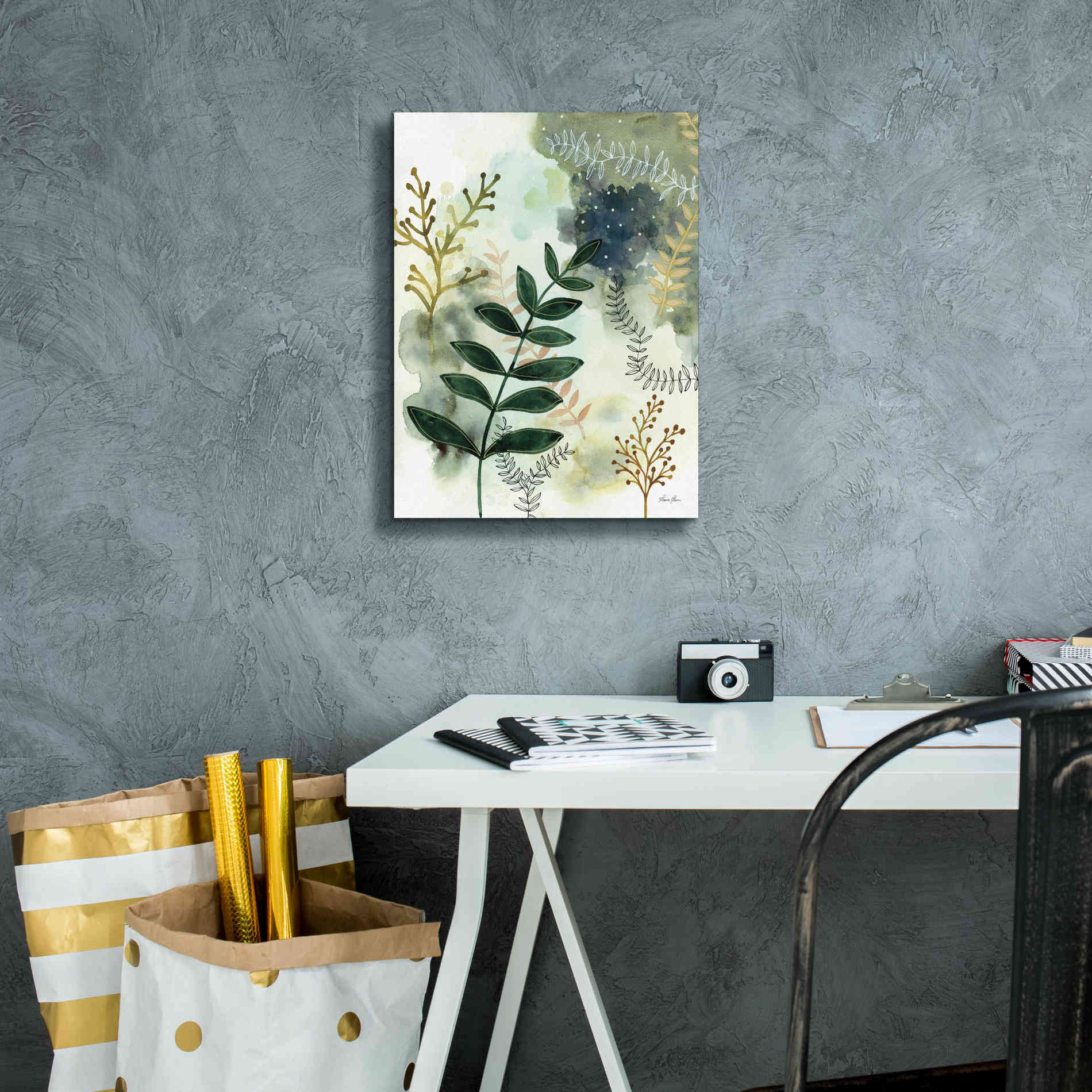 'Woodland Walk V' by Laura Horn, Canvas Wall Art,12 x 16