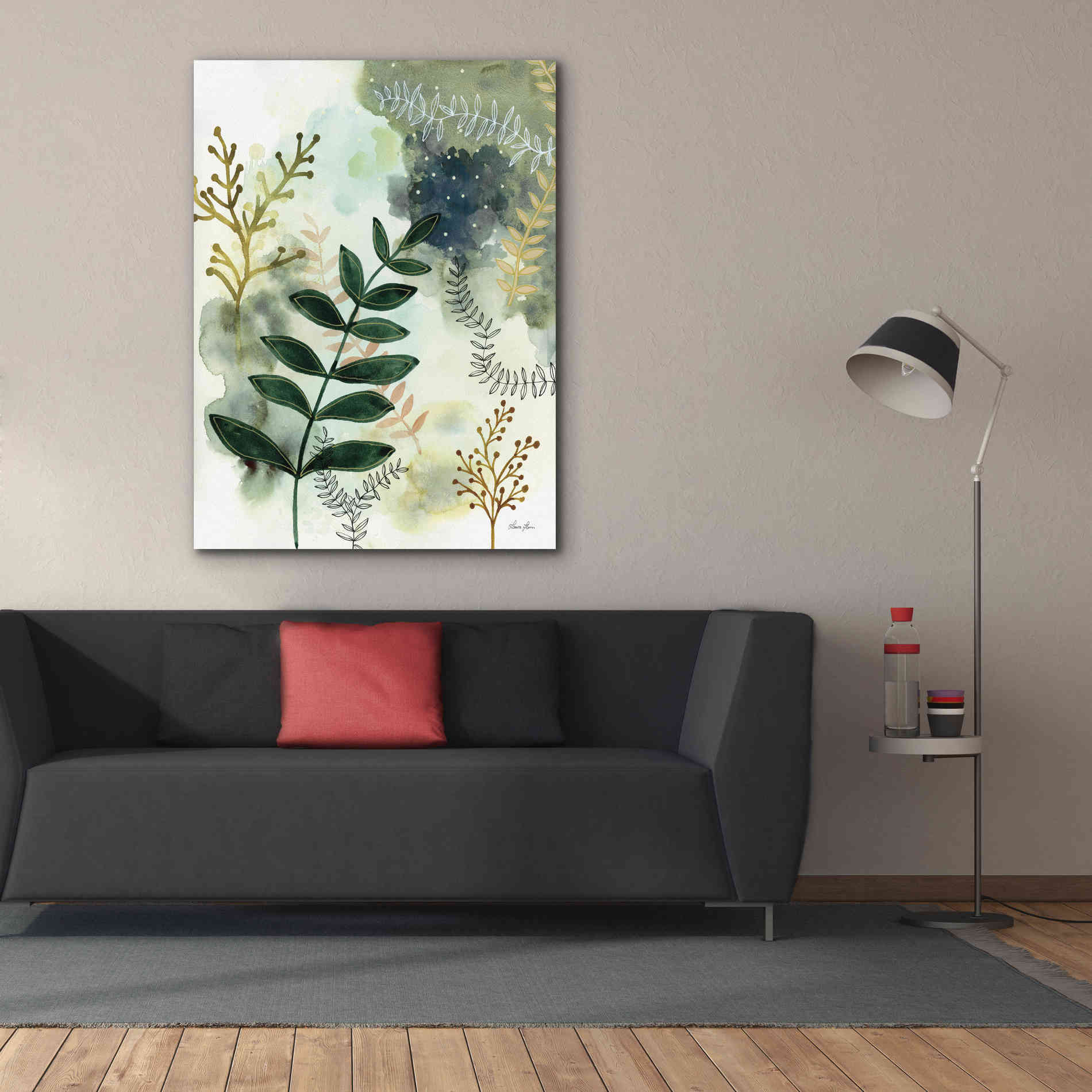 'Woodland Walk V' by Laura Horn, Canvas Wall Art,40 x 54