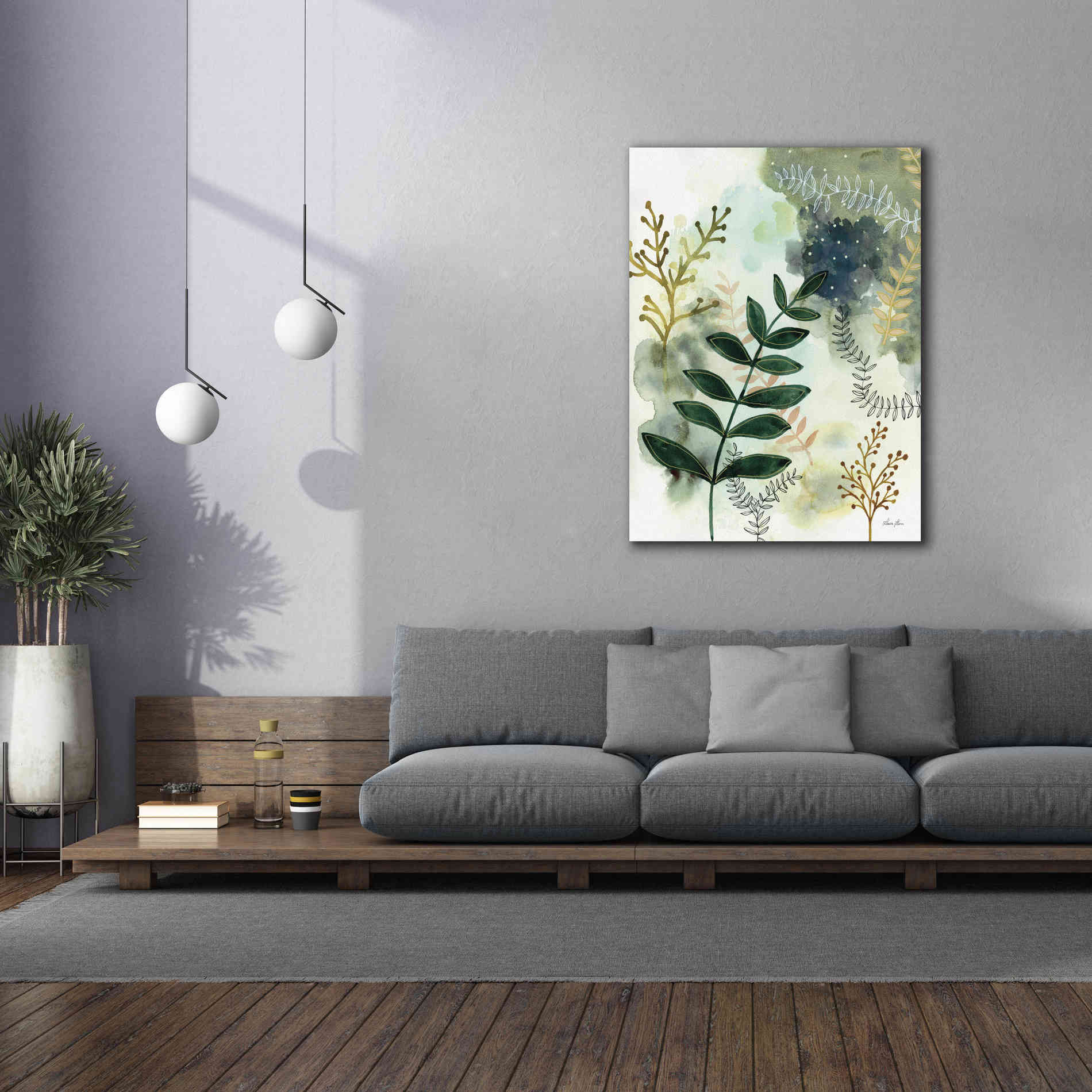 'Woodland Walk V' by Laura Horn, Canvas Wall Art,40 x 54