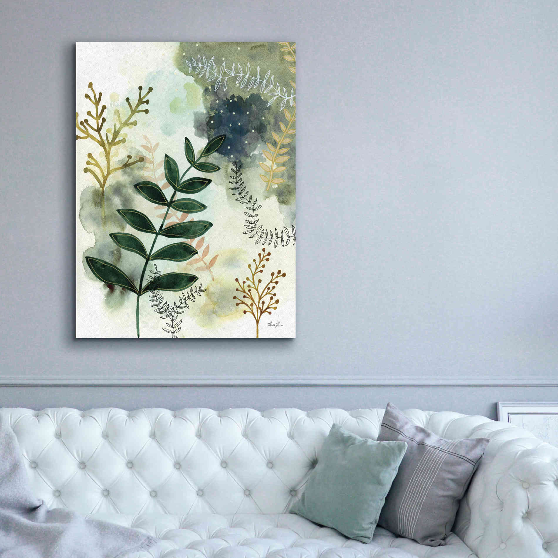 'Woodland Walk V' by Laura Horn, Canvas Wall Art,40 x 54