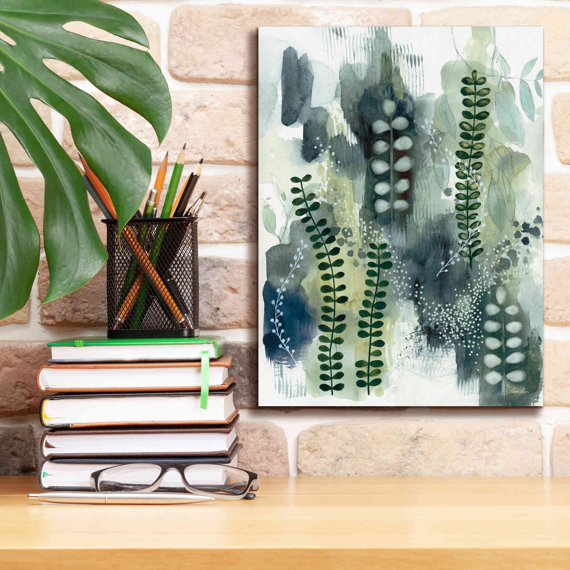 'Woodland Walk VI' by Laura Horn, Canvas Wall Art,12 x 16