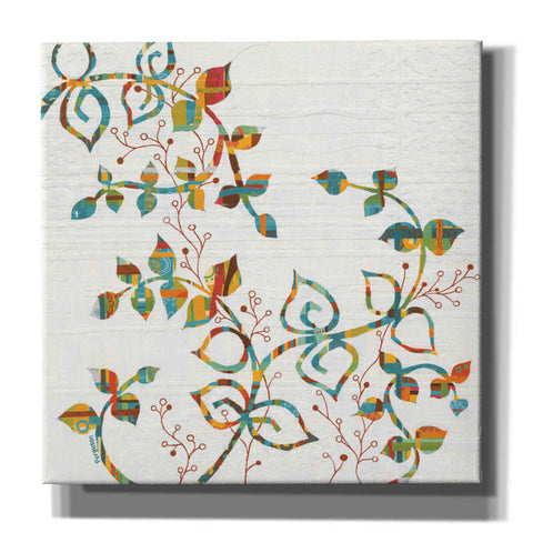 Image of 'Rainbow Vines with Berries Spice' by Kathy Ferguson, Canvas Wall Art