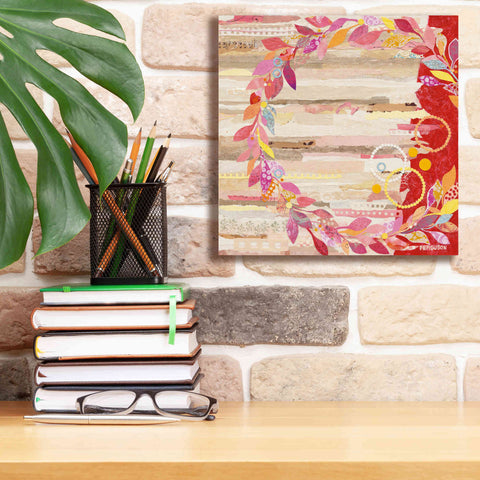 Image of 'Resting on Ones Laurels' by Kathy Ferguson, Canvas Wall Art,12 x 12