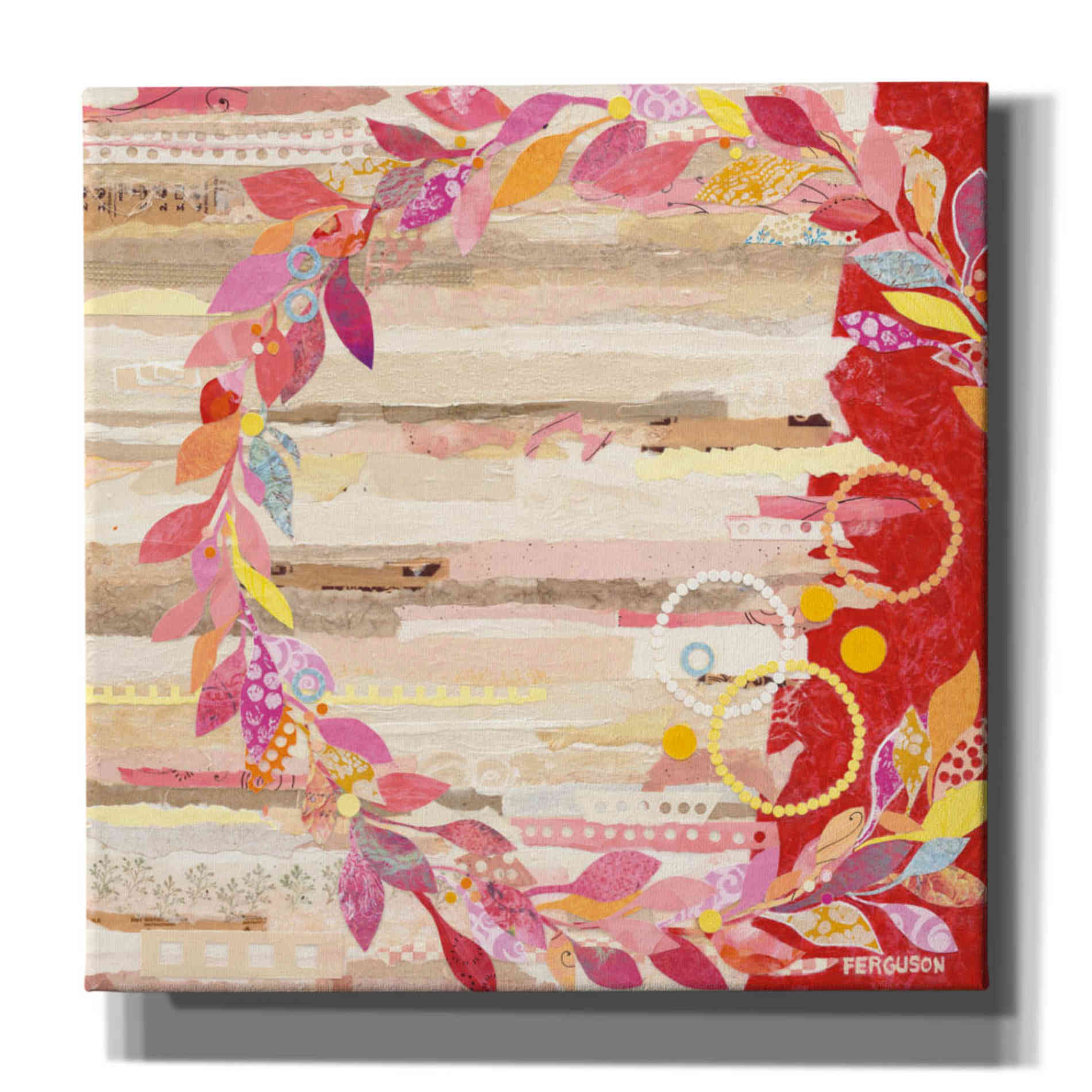 'Resting on Ones Laurels' by Kathy Ferguson, Canvas Wall Art