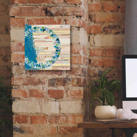 Image of 'The Calm and The Storm' by Kathy Ferguson, Canvas Wall Art,12 x 12