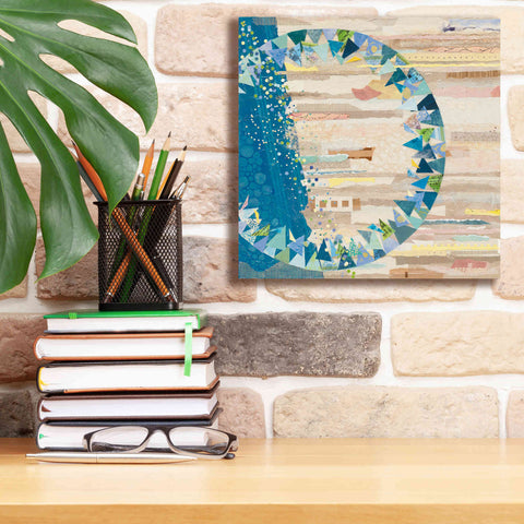 Image of 'The Calm and The Storm' by Kathy Ferguson, Canvas Wall Art,12 x 12