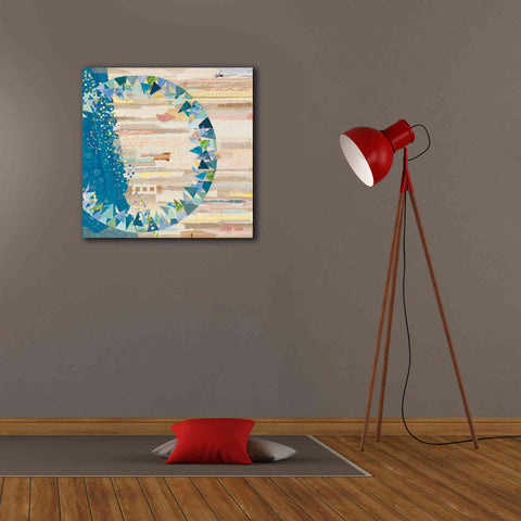 Image of 'The Calm and The Storm' by Kathy Ferguson, Canvas Wall Art,26 x 26