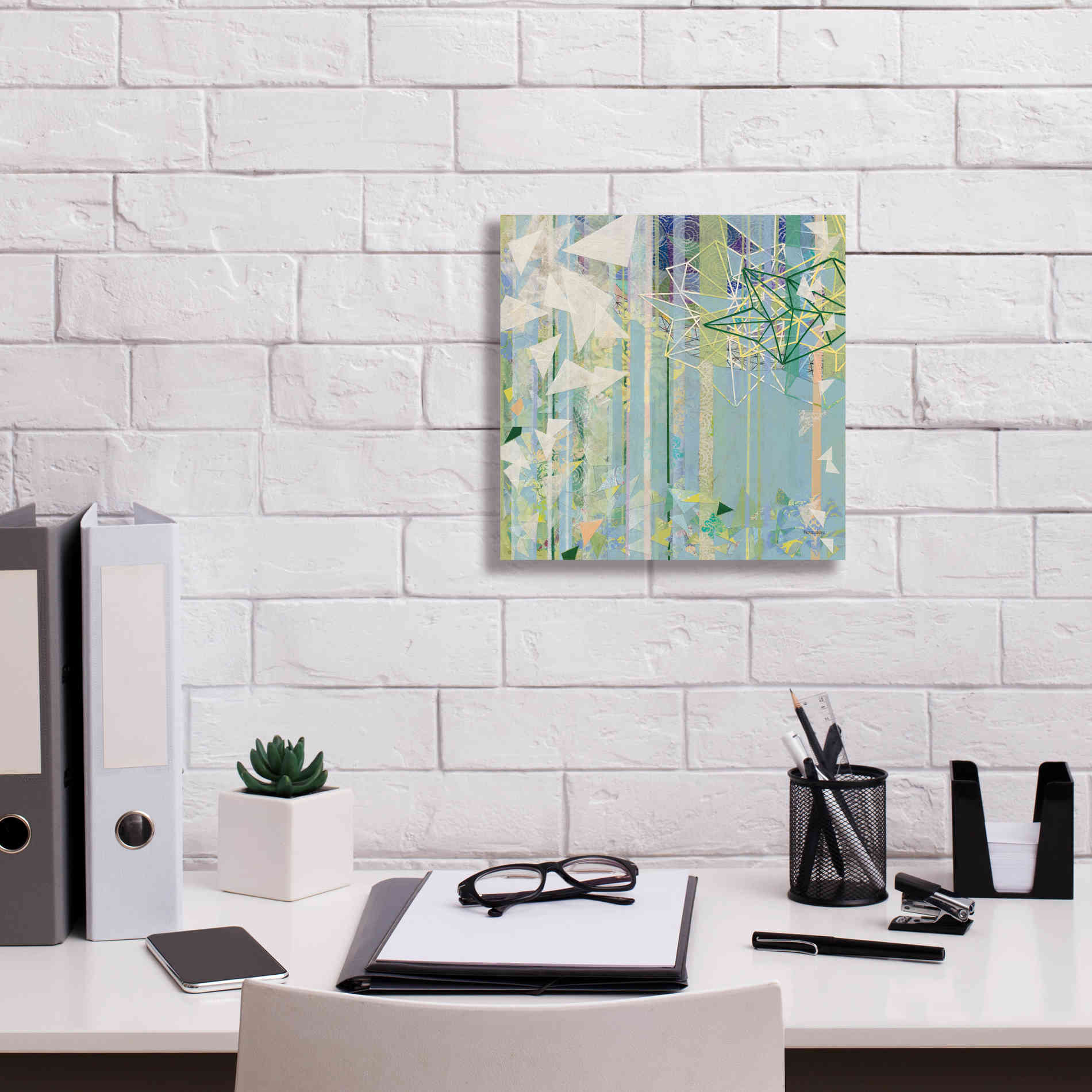'Hanging Around I' by Kathy Ferguson, Canvas Wall Art,12 x 12