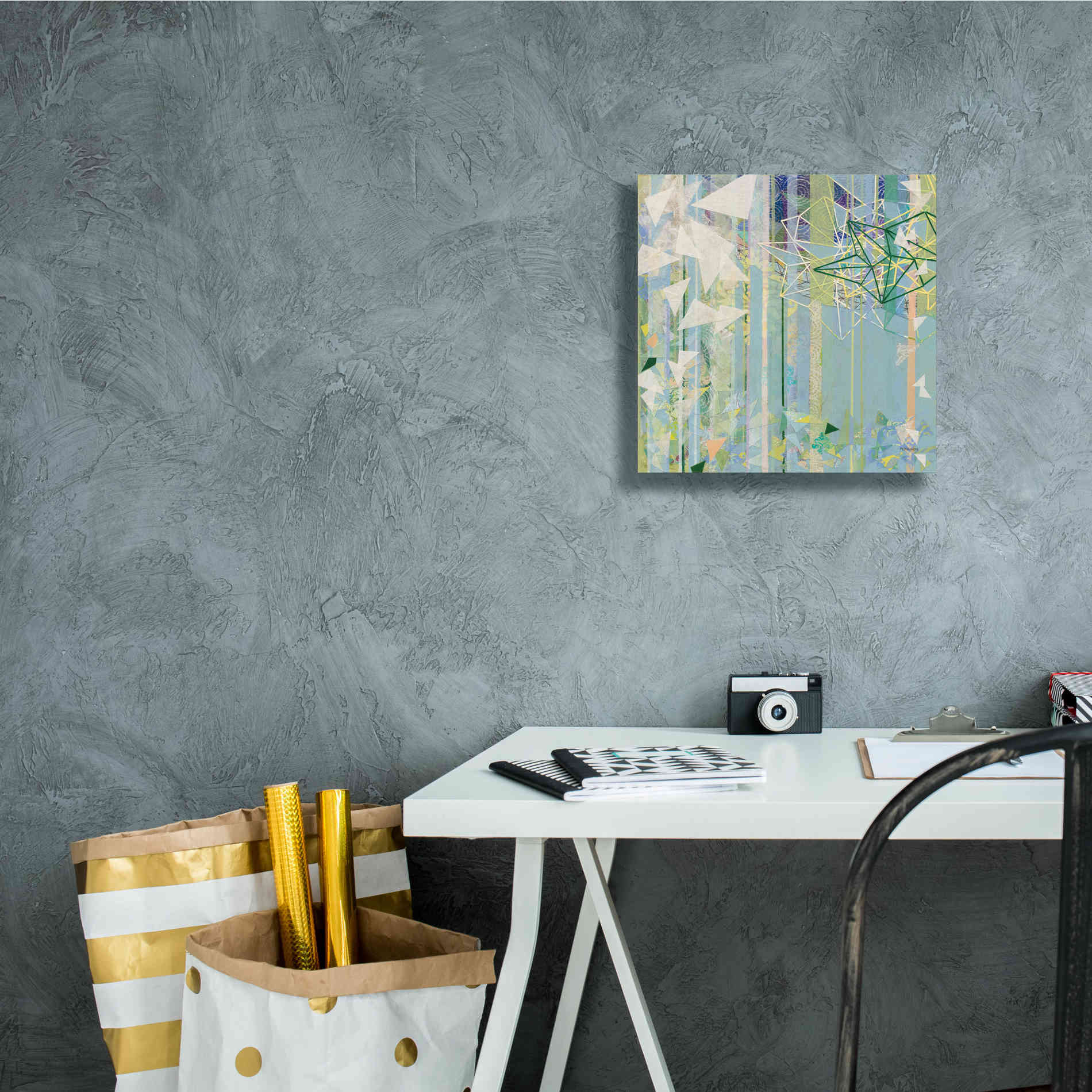 'Hanging Around I' by Kathy Ferguson, Canvas Wall Art,12 x 12