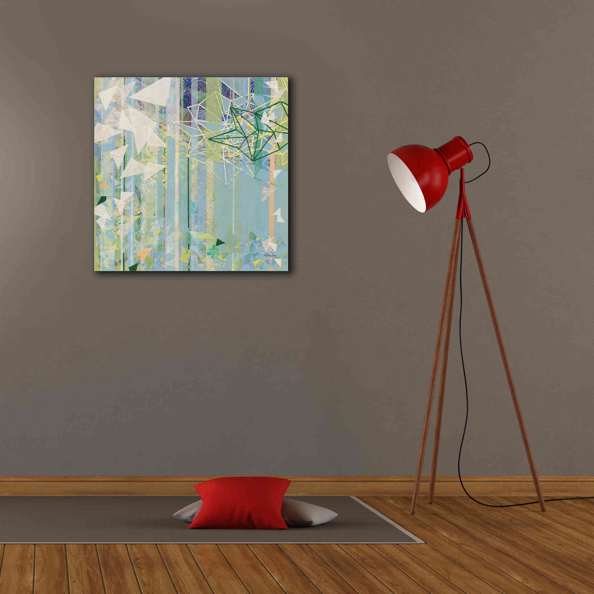 'Hanging Around I' by Kathy Ferguson, Canvas Wall Art,26 x 26