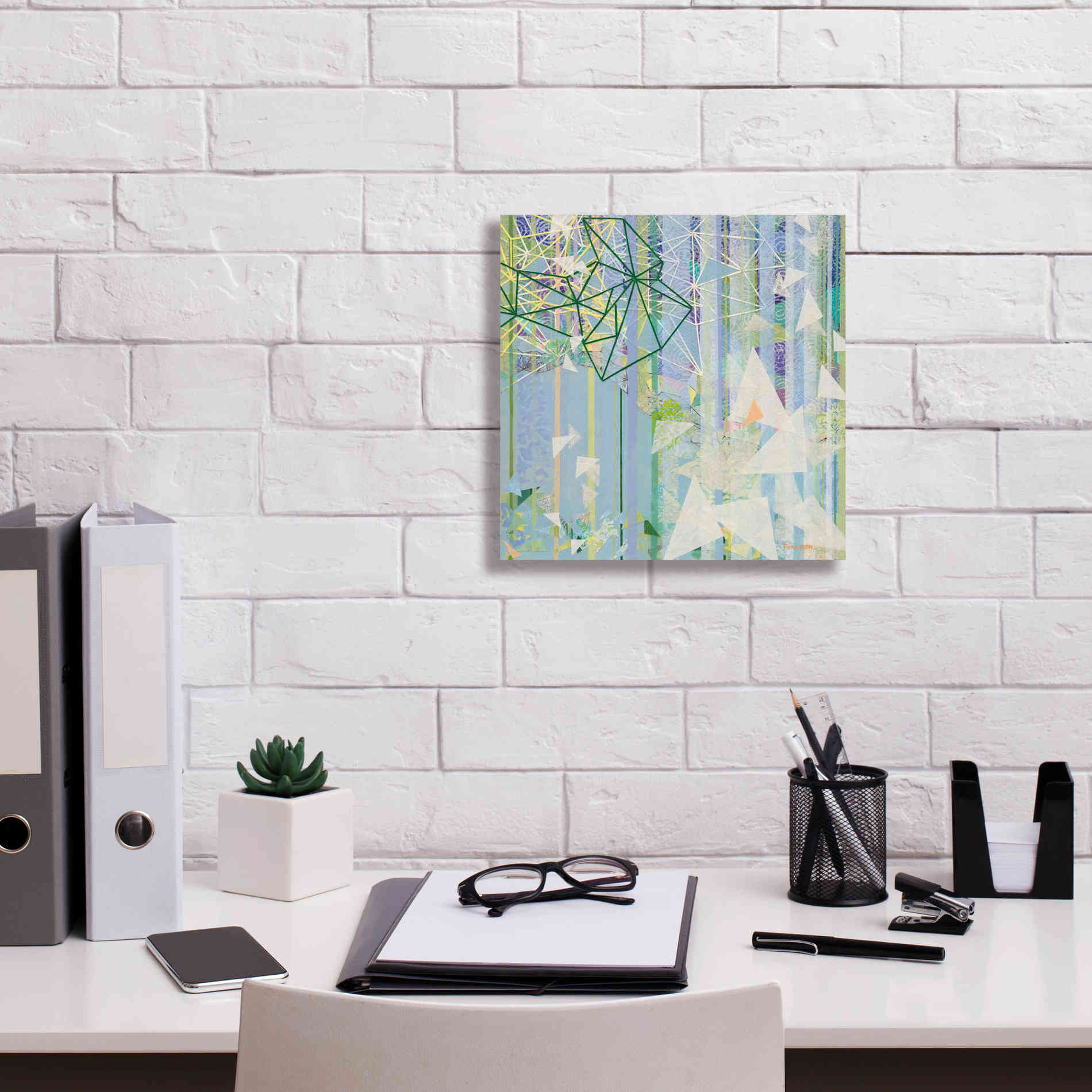'Hanging Around II' by Kathy Ferguson, Canvas Wall Art,12 x 12