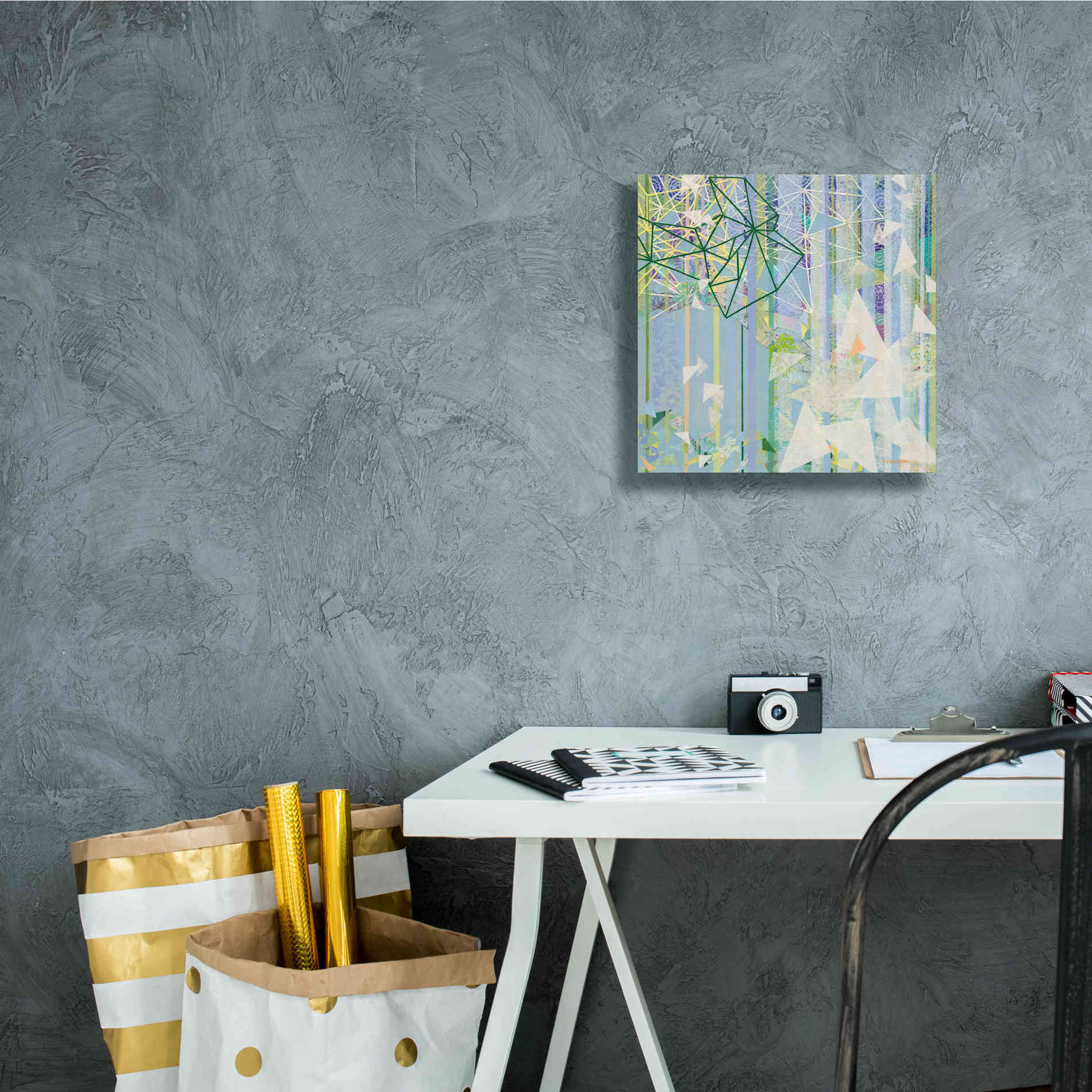 'Hanging Around II' by Kathy Ferguson, Canvas Wall Art,12 x 12