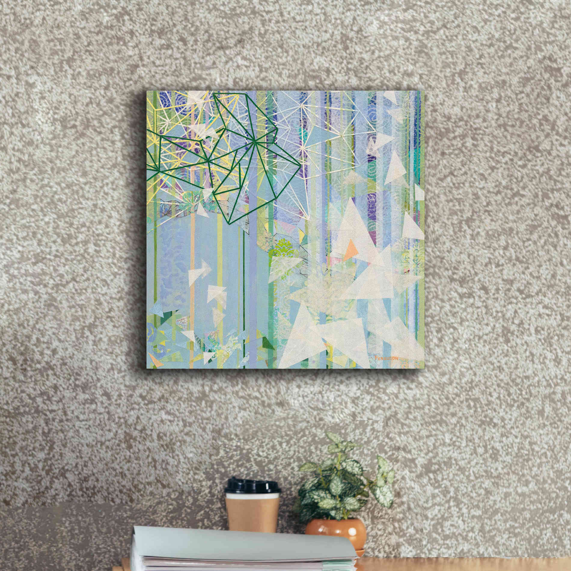 'Hanging Around II' by Kathy Ferguson, Canvas Wall Art,18 x 18