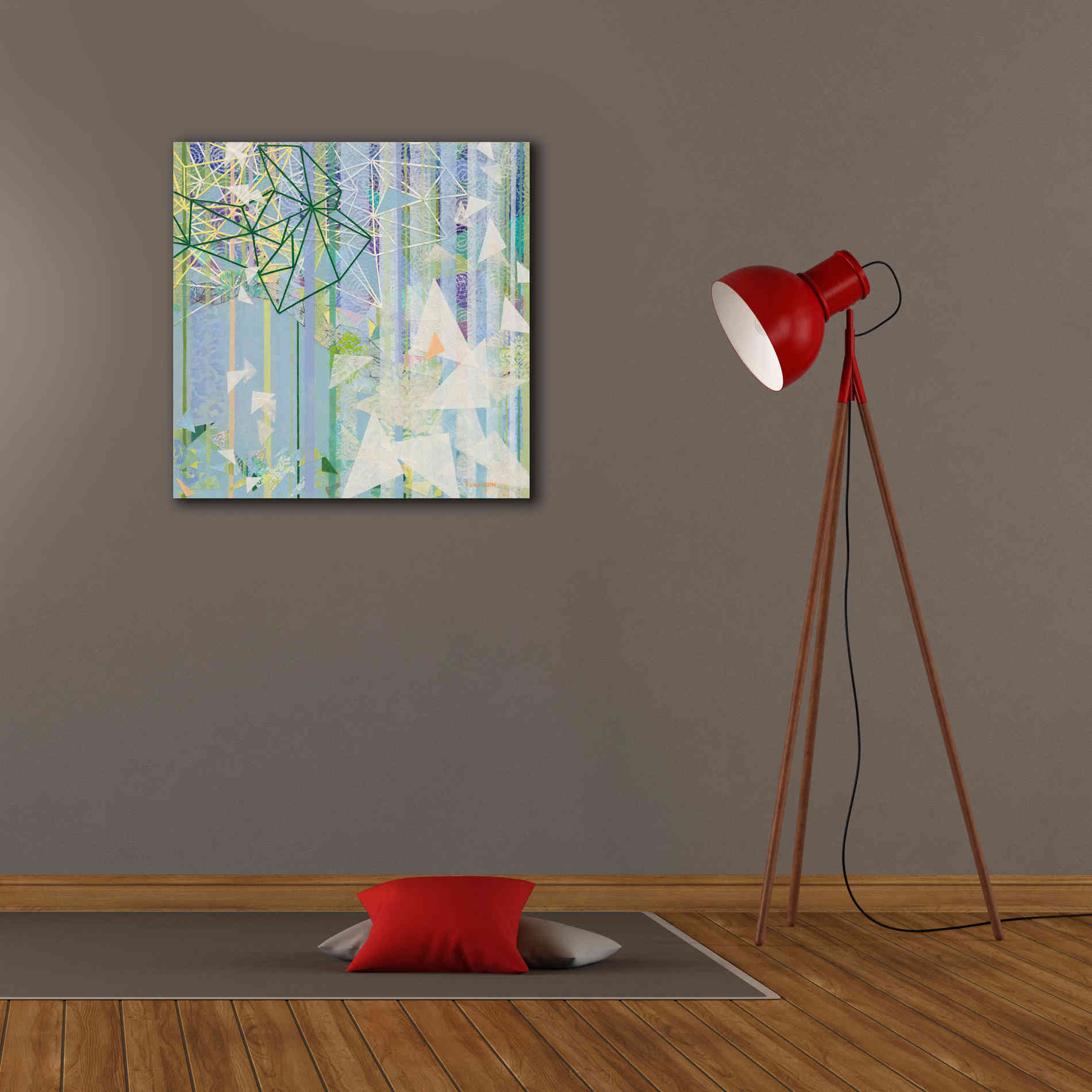 'Hanging Around II' by Kathy Ferguson, Canvas Wall Art,26 x 26