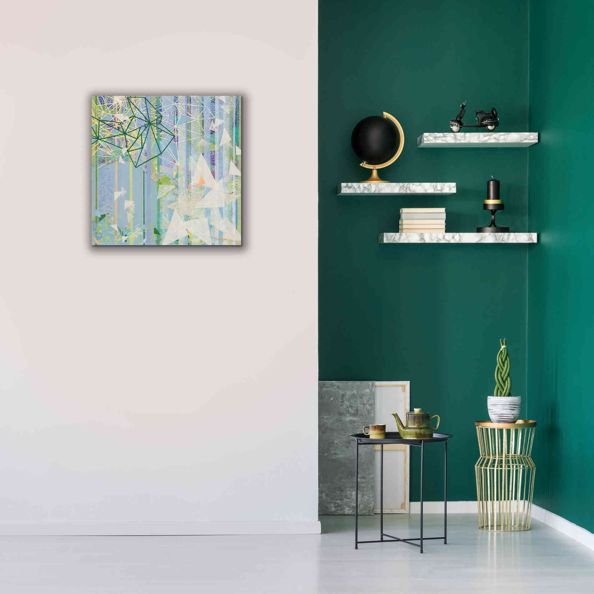 'Hanging Around II' by Kathy Ferguson, Canvas Wall Art,26 x 26