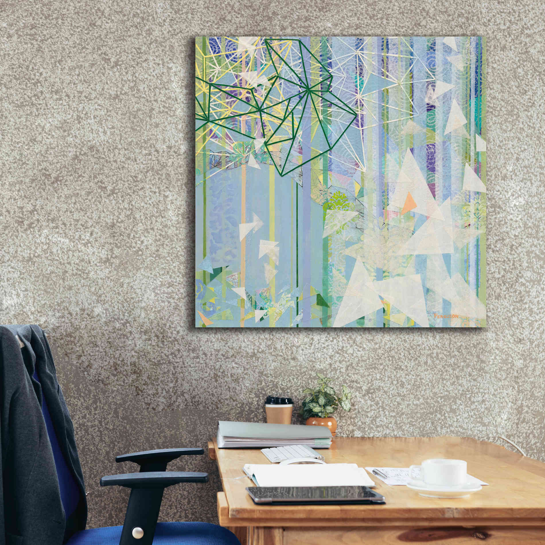 'Hanging Around II' by Kathy Ferguson, Canvas Wall Art,37 x 37