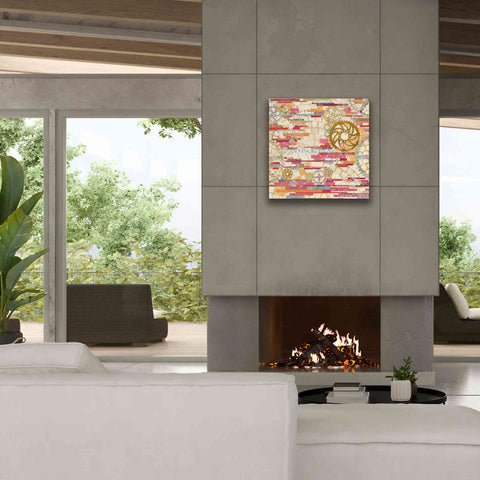 Image of 'EU Timetable I on White' by Kathy Ferguson, Canvas Wall Art,26 x 26