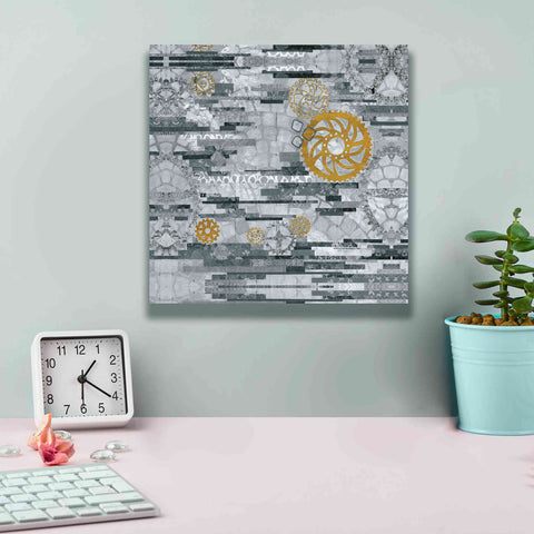 Image of 'EU Timetable I BW' by Kathy Ferguson, Canvas Wall Art,12 x 12