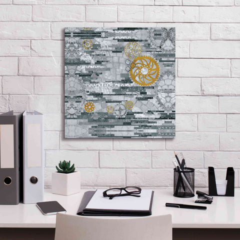 Image of 'EU Timetable I BW' by Kathy Ferguson, Canvas Wall Art,18 x 18