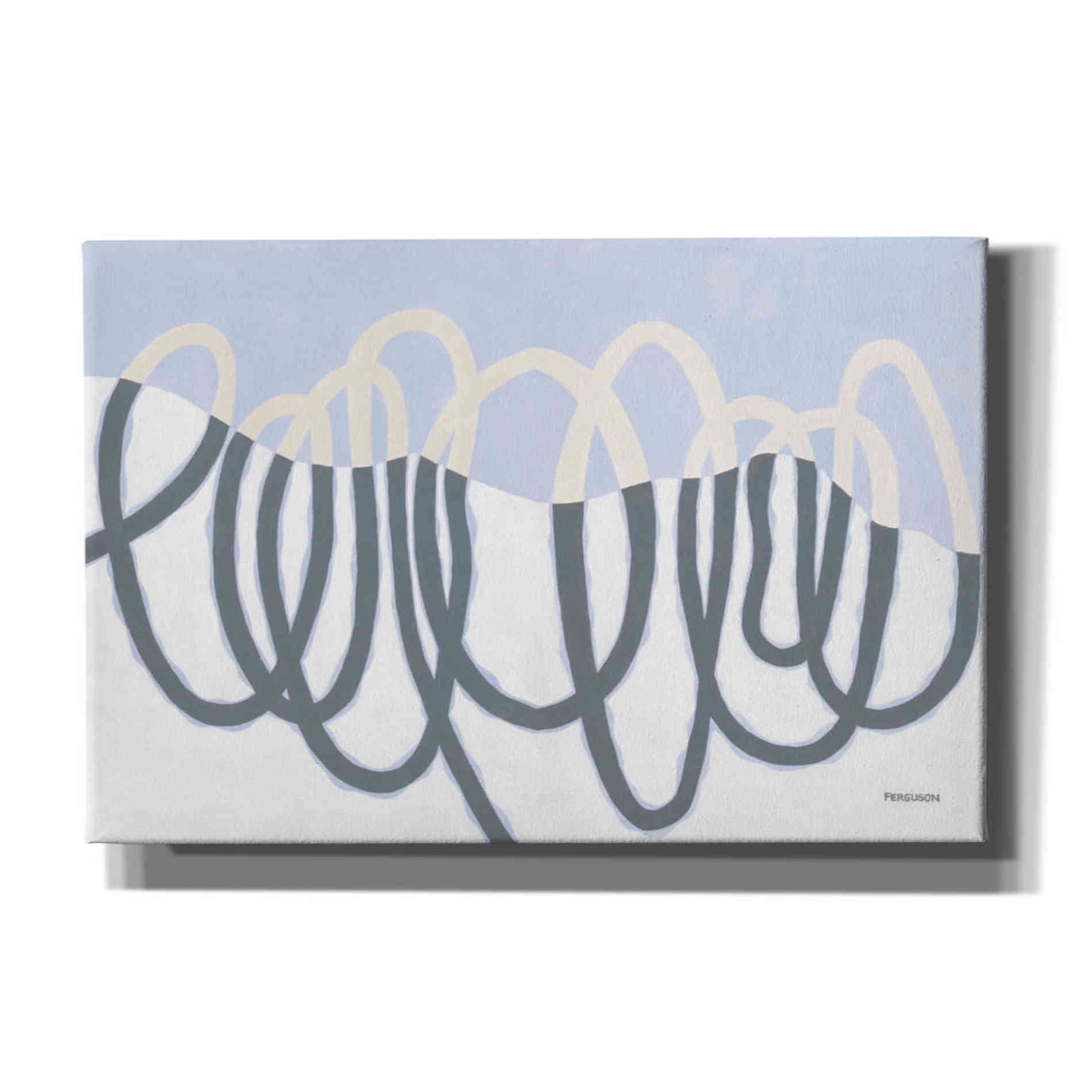 'Loops III' by Kathy Ferguson, Canvas Wall Art