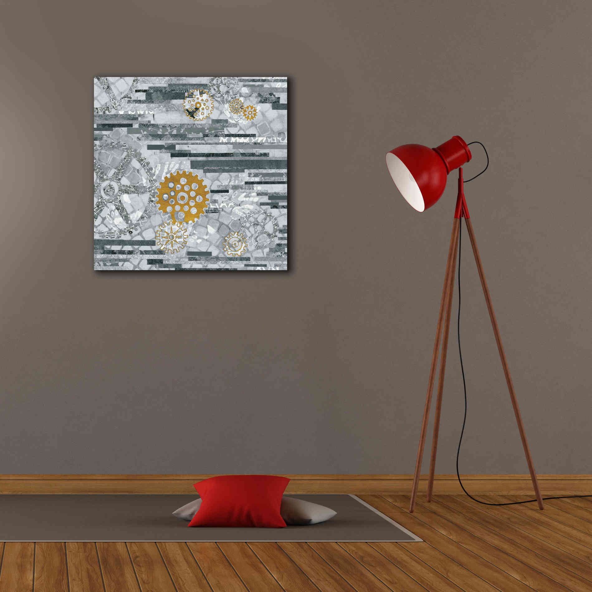 'Abstract Layers IV' by Kathy Ferguson, Canvas Wall Art,26 x 26