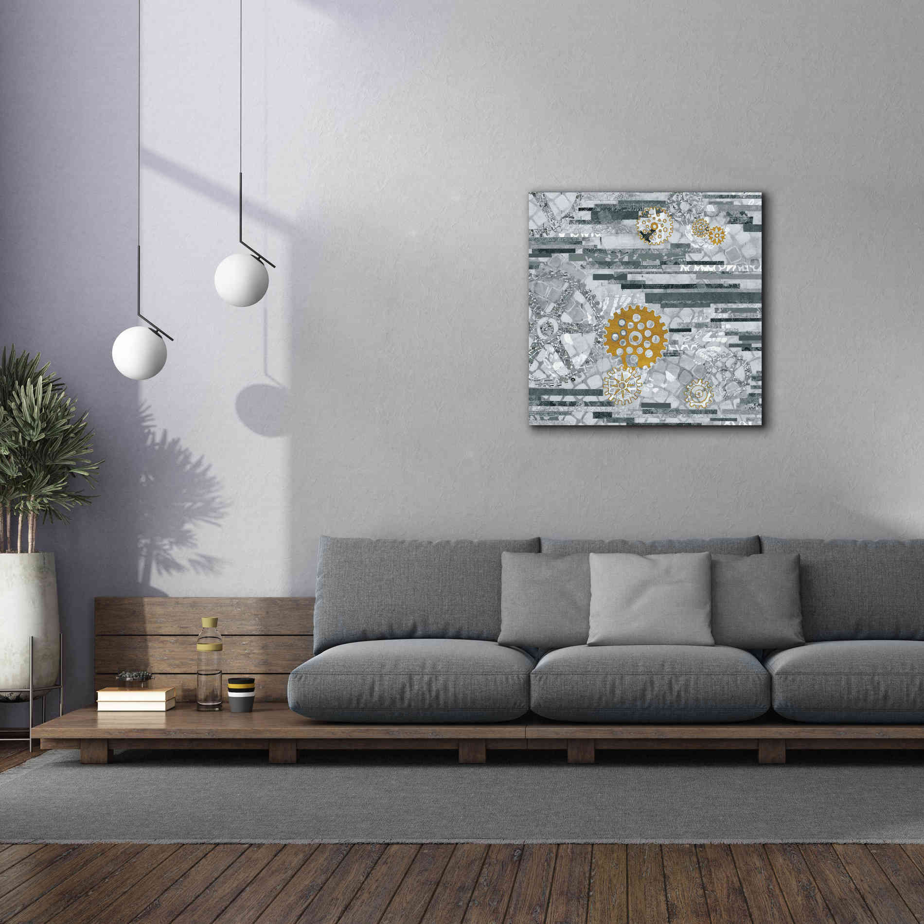 'Abstract Layers IV' by Kathy Ferguson, Canvas Wall Art,37 x 37