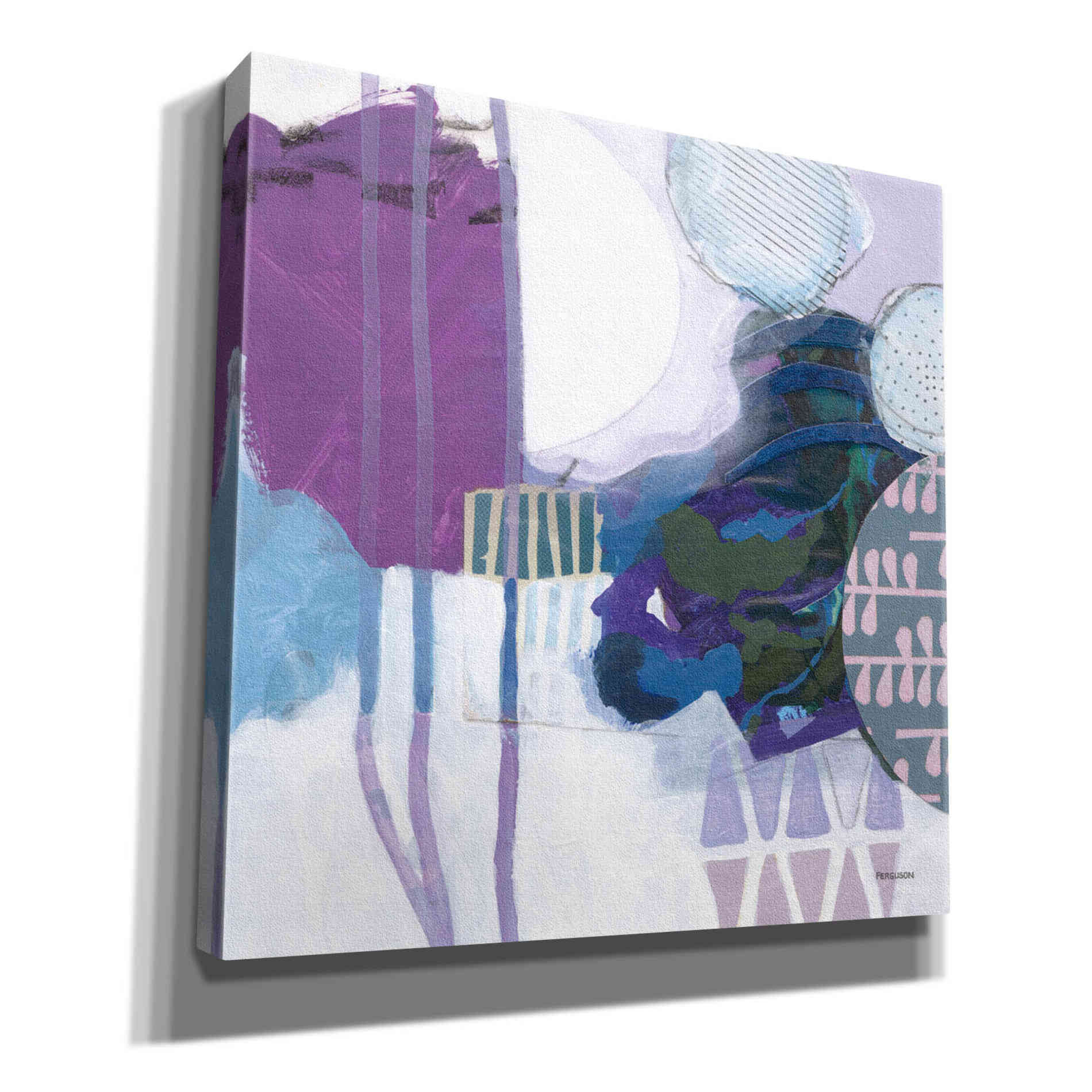 'Abstract Layers IV' by Kathy Ferguson, Canvas Wall Art