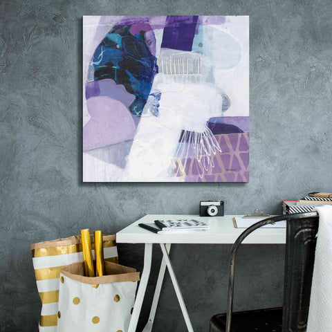 Image of 'Abstract Layers III' by Kathy Ferguson, Canvas Wall Art,26 x 26