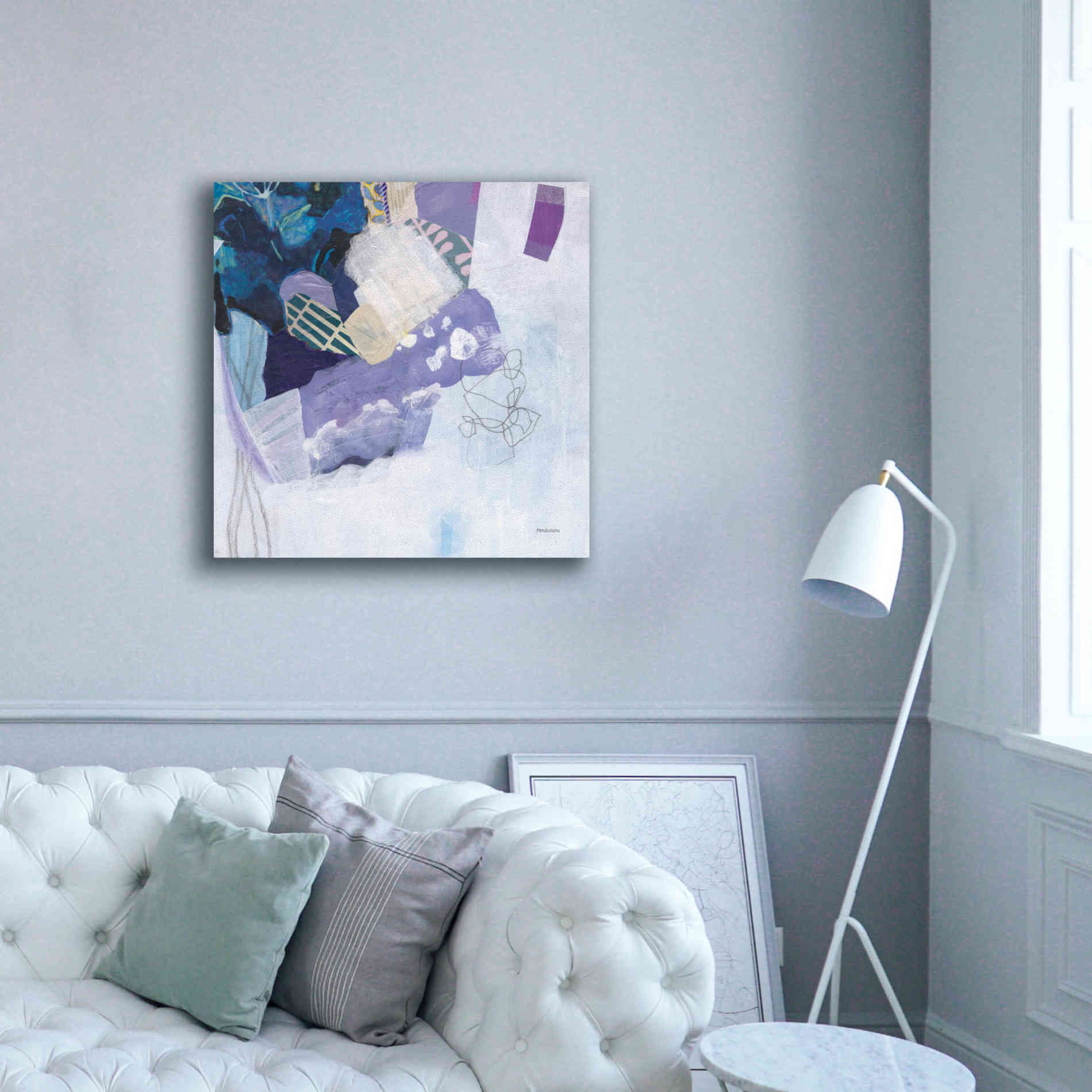 'Abstract Layers II' by Kathy Ferguson, Canvas Wall Art,37 x 37