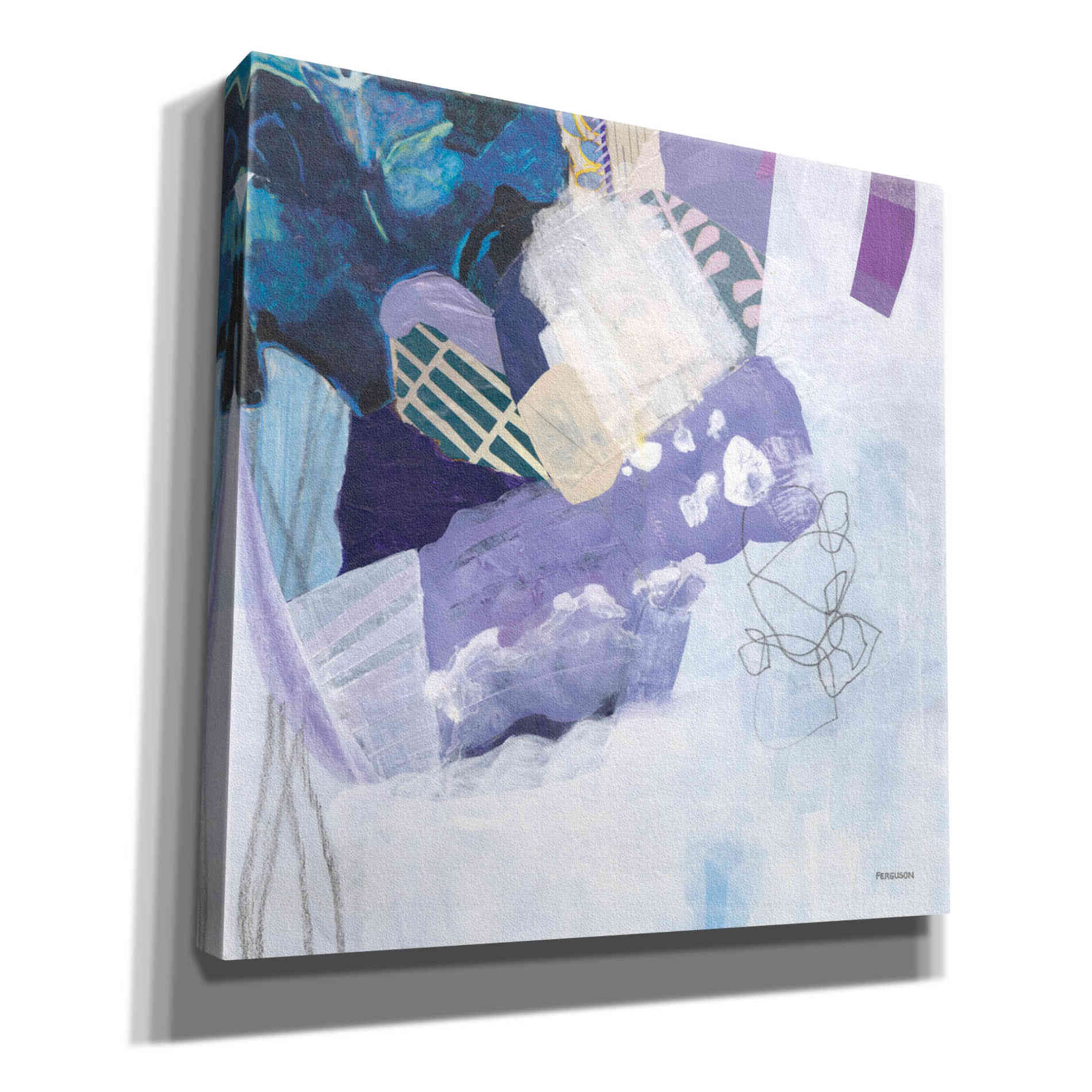 'Abstract Layers II' by Kathy Ferguson, Canvas Wall Art