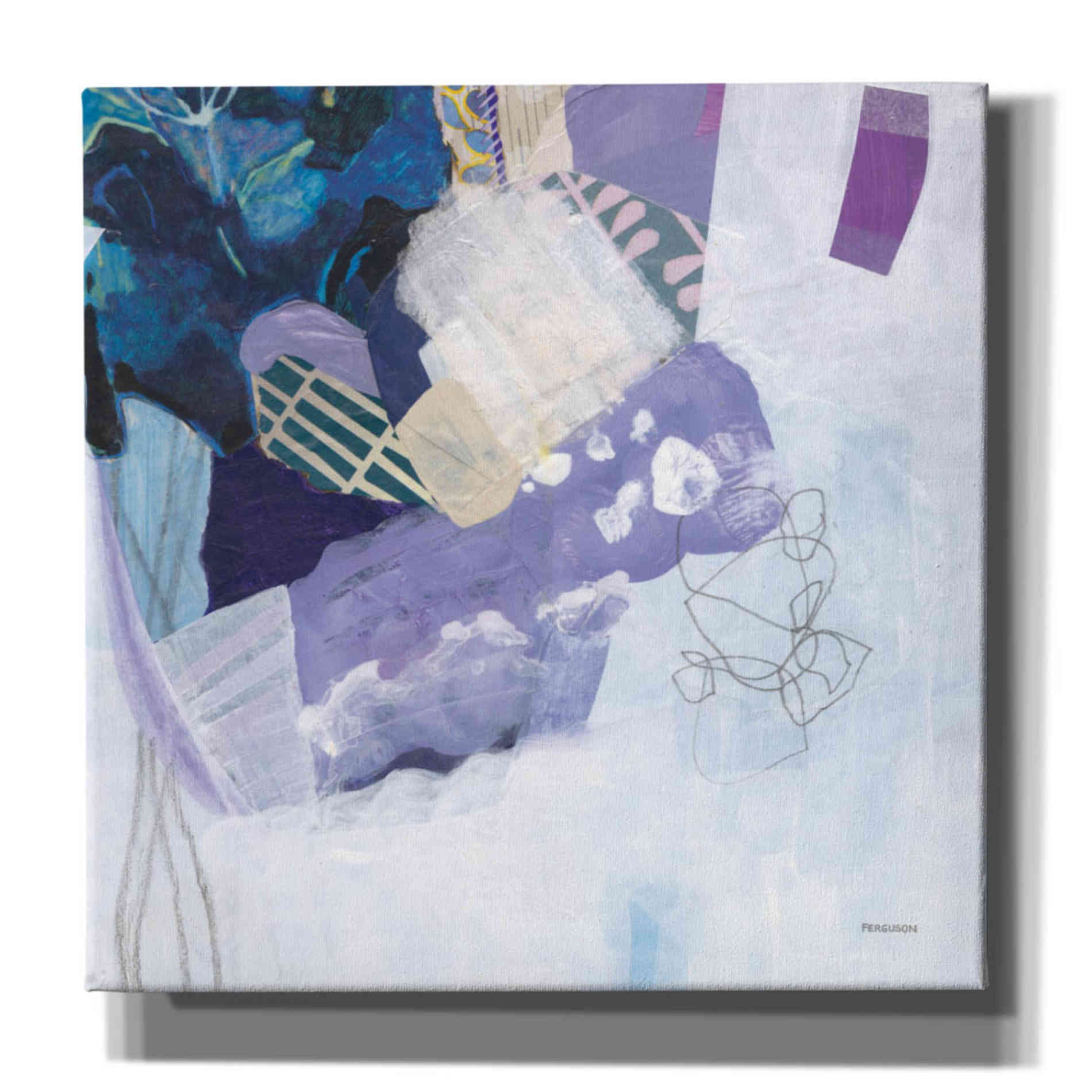 'Abstract Layers II' by Kathy Ferguson, Canvas Wall Art