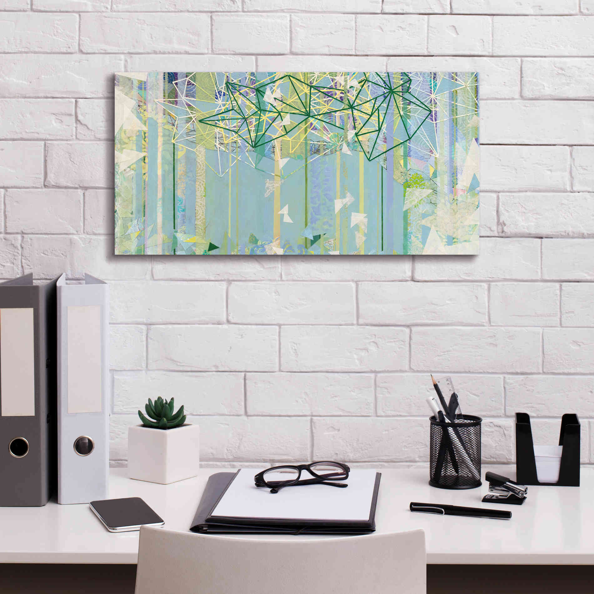 'Hanging Around III' by Kathy Ferguson, Canvas Wall Art,24 x 12