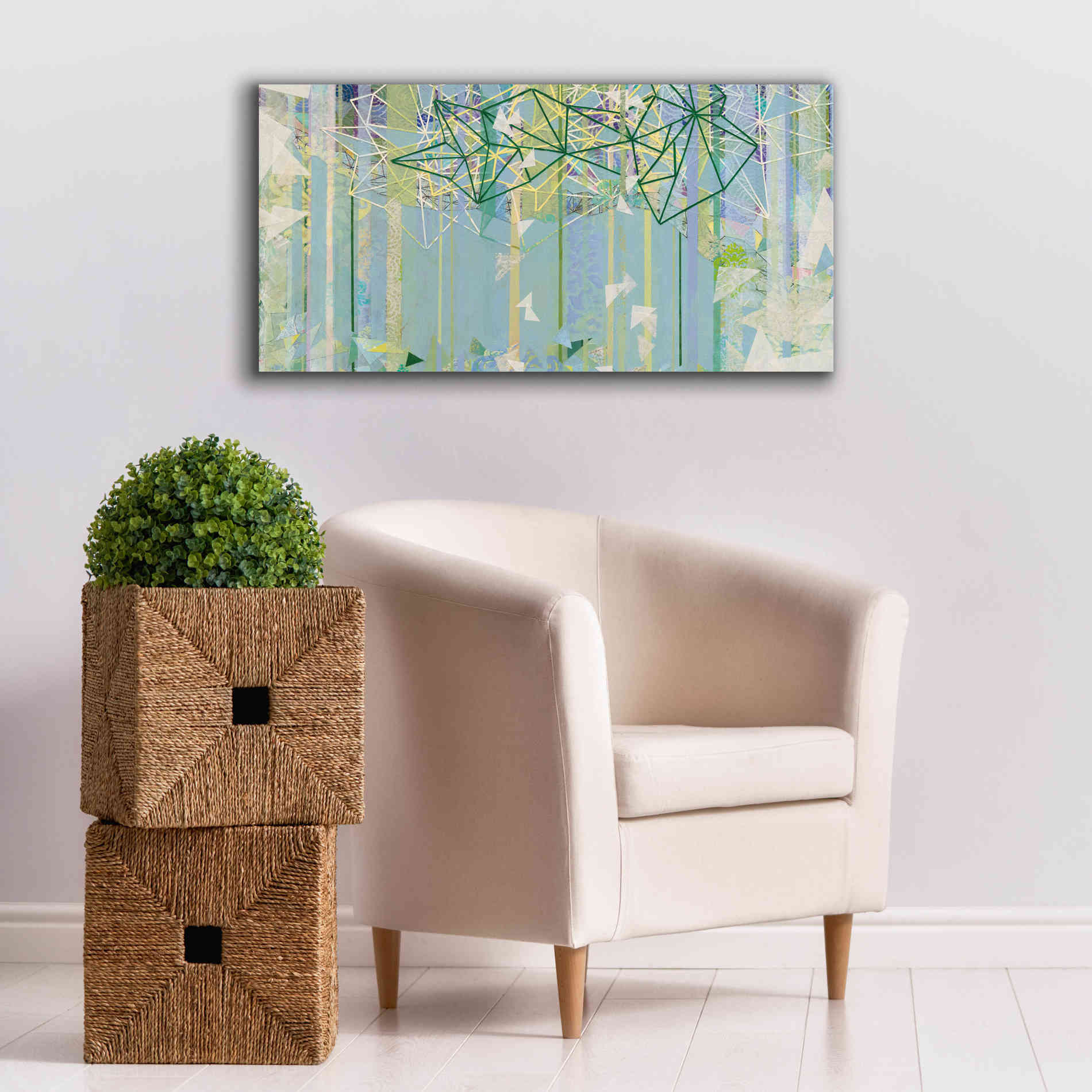 'Hanging Around III' by Kathy Ferguson, Canvas Wall Art,40 x 20