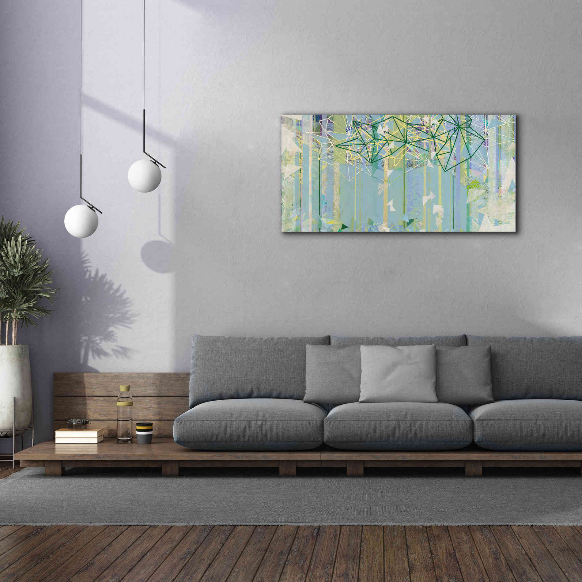 'Hanging Around III' by Kathy Ferguson, Canvas Wall Art,60 x 30