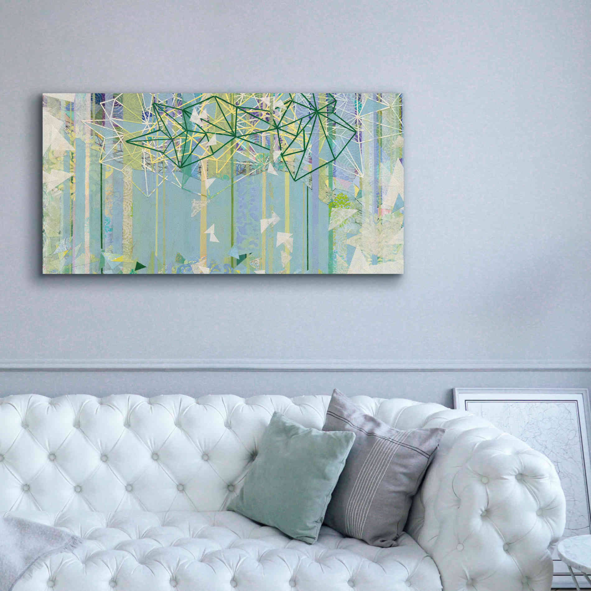 'Hanging Around III' by Kathy Ferguson, Canvas Wall Art,60 x 30
