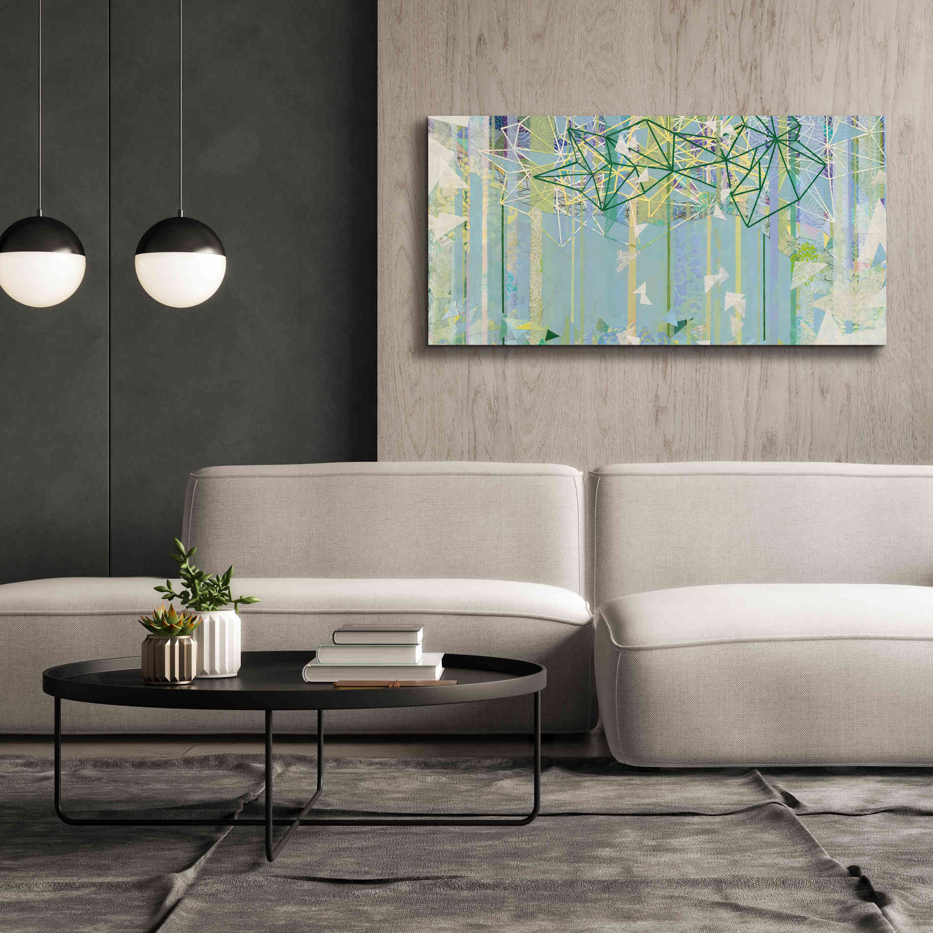 'Hanging Around III' by Kathy Ferguson, Canvas Wall Art,60 x 30