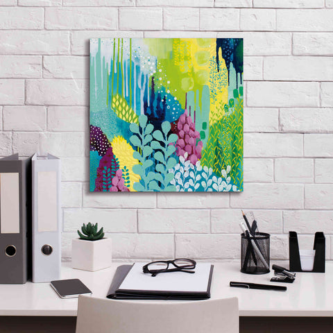 Image of 'Jewel Forest II' by Kathy Ferguson, Canvas Wall Art,18 x 18