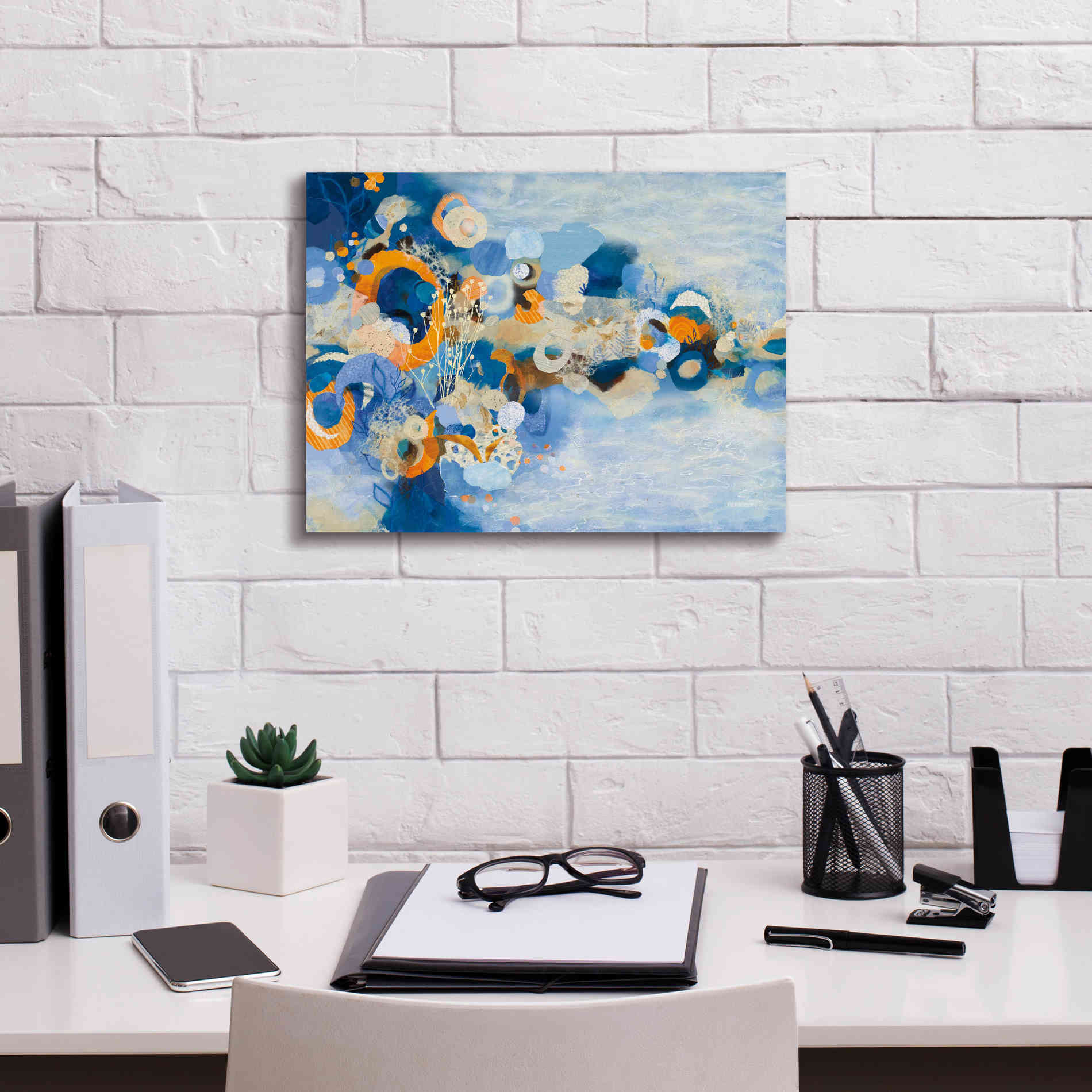 'Nantucket Summer' by Kathy Ferguson, Canvas Wall Art,16 x 12