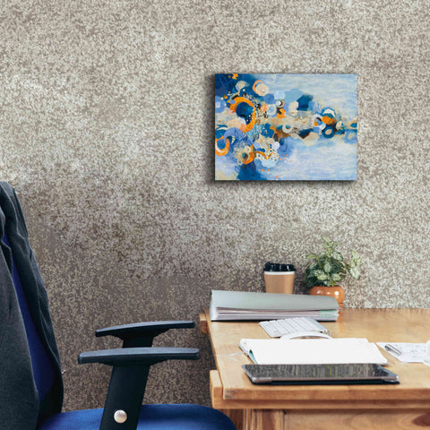 Image of 'Nantucket Summer' by Kathy Ferguson, Canvas Wall Art,16 x 12