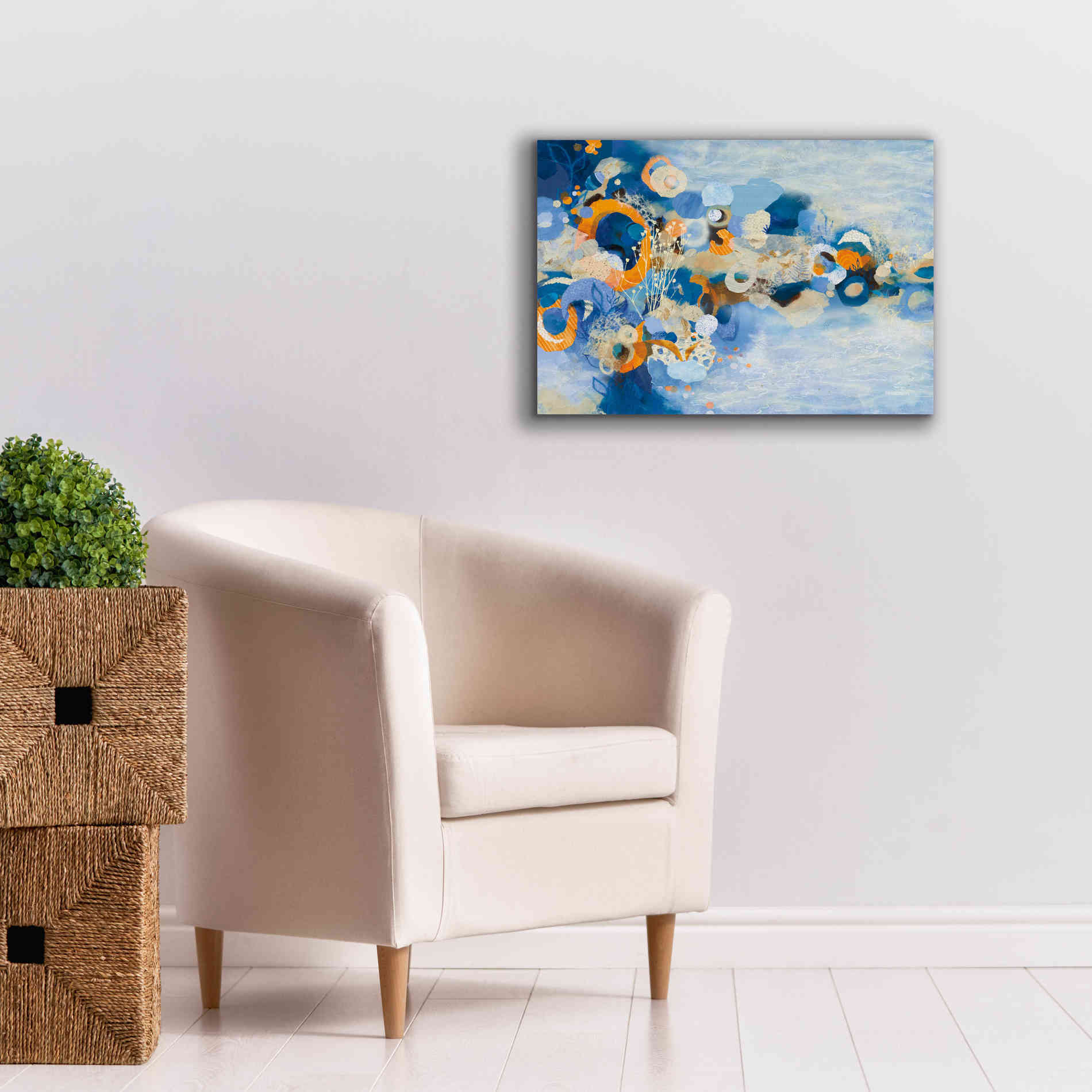 'Nantucket Summer' by Kathy Ferguson, Canvas Wall Art,26 x 18