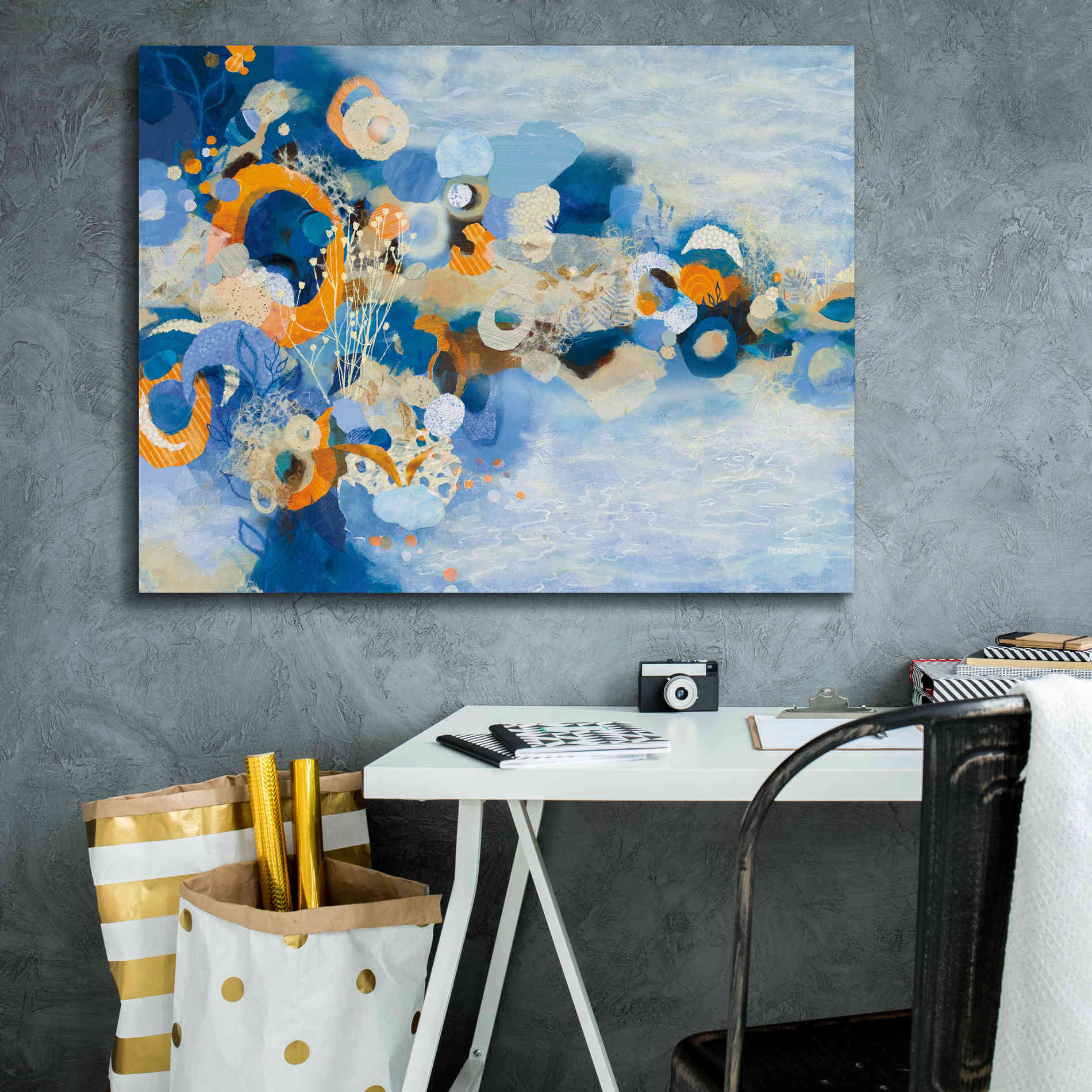 'Nantucket Summer' by Kathy Ferguson, Canvas Wall Art,34 x 26