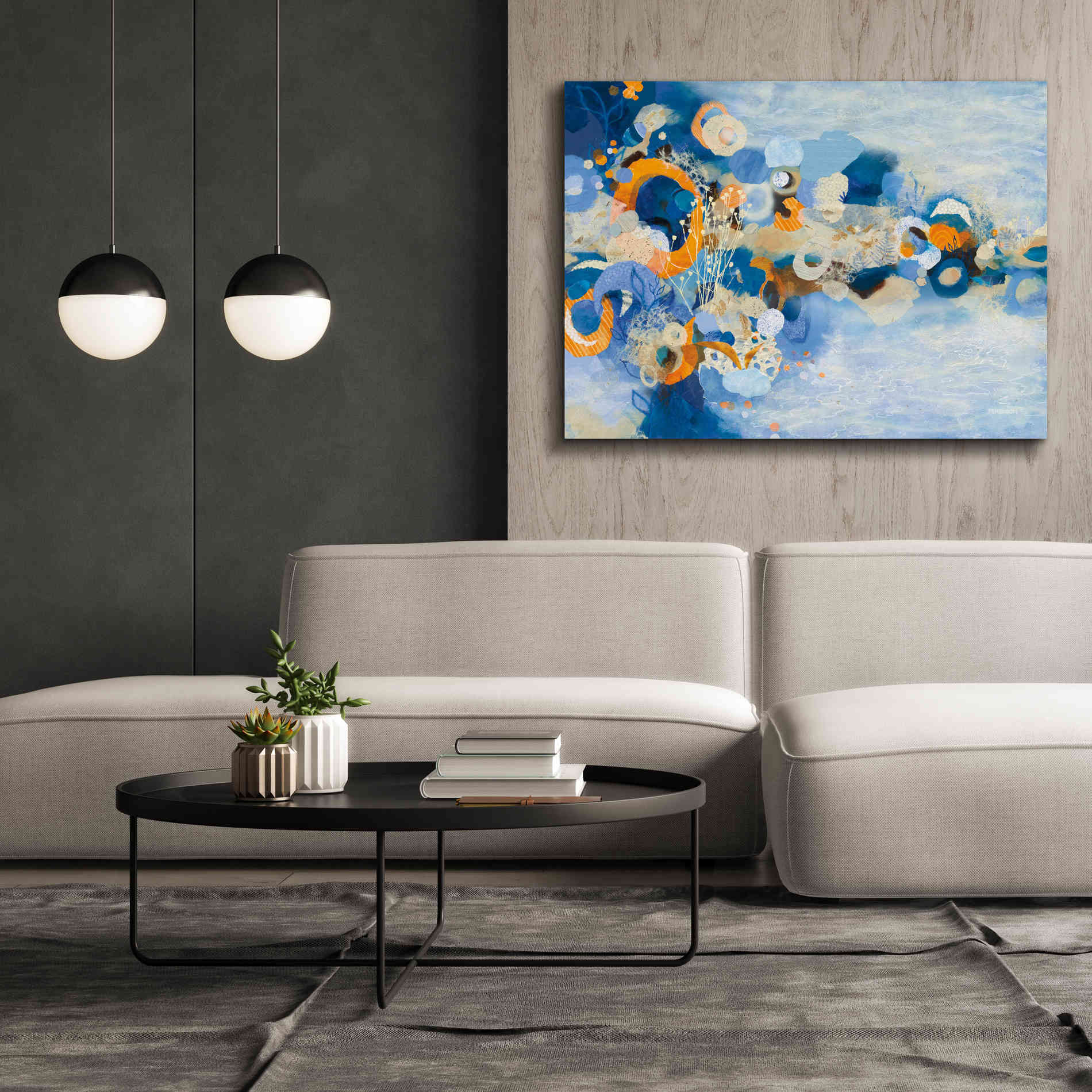 'Nantucket Summer' by Kathy Ferguson, Canvas Wall Art,54 x 40