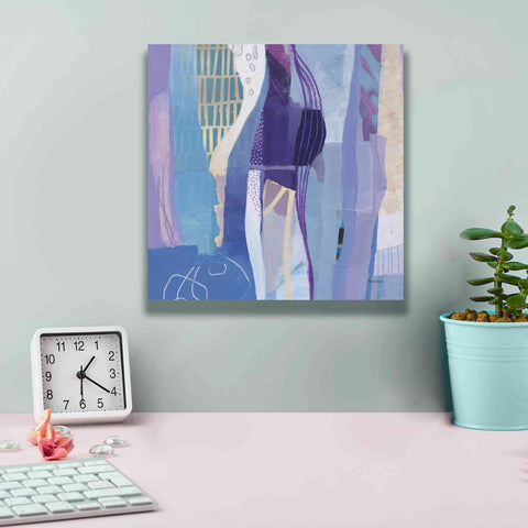 Image of 'Abstract Layers I' by Kathy Ferguson, Canvas Wall Art,12 x 12