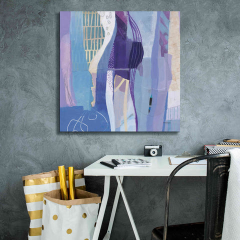 Image of 'Abstract Layers I' by Kathy Ferguson, Canvas Wall Art,26 x 26