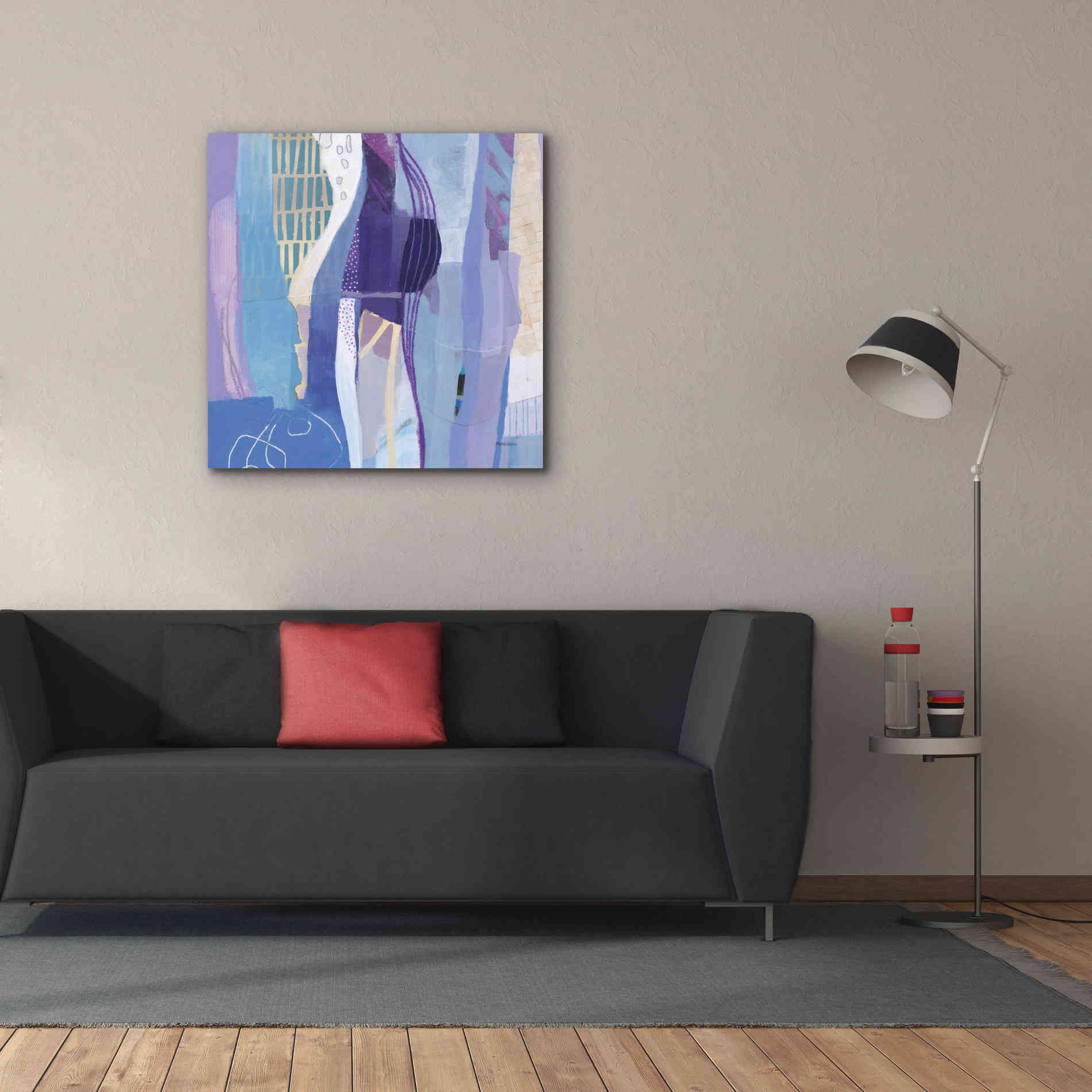 'Abstract Layers I' by Kathy Ferguson, Canvas Wall Art,37 x 37