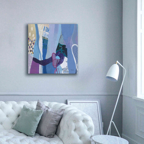 Image of 'Periwinkle' by Kathy Ferguson, Canvas Wall Art,37 x 37